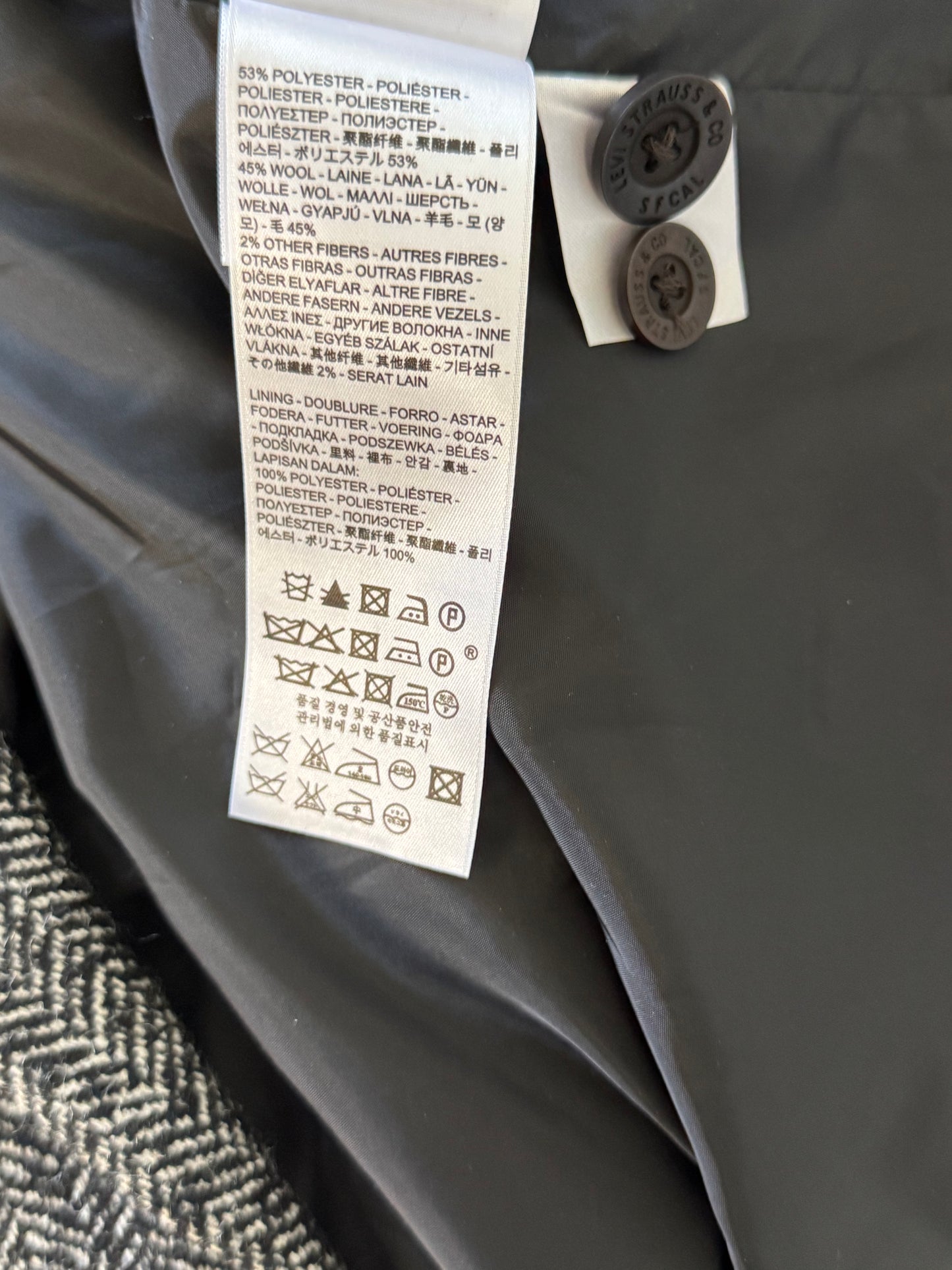 Jacheta Levis mărimea S