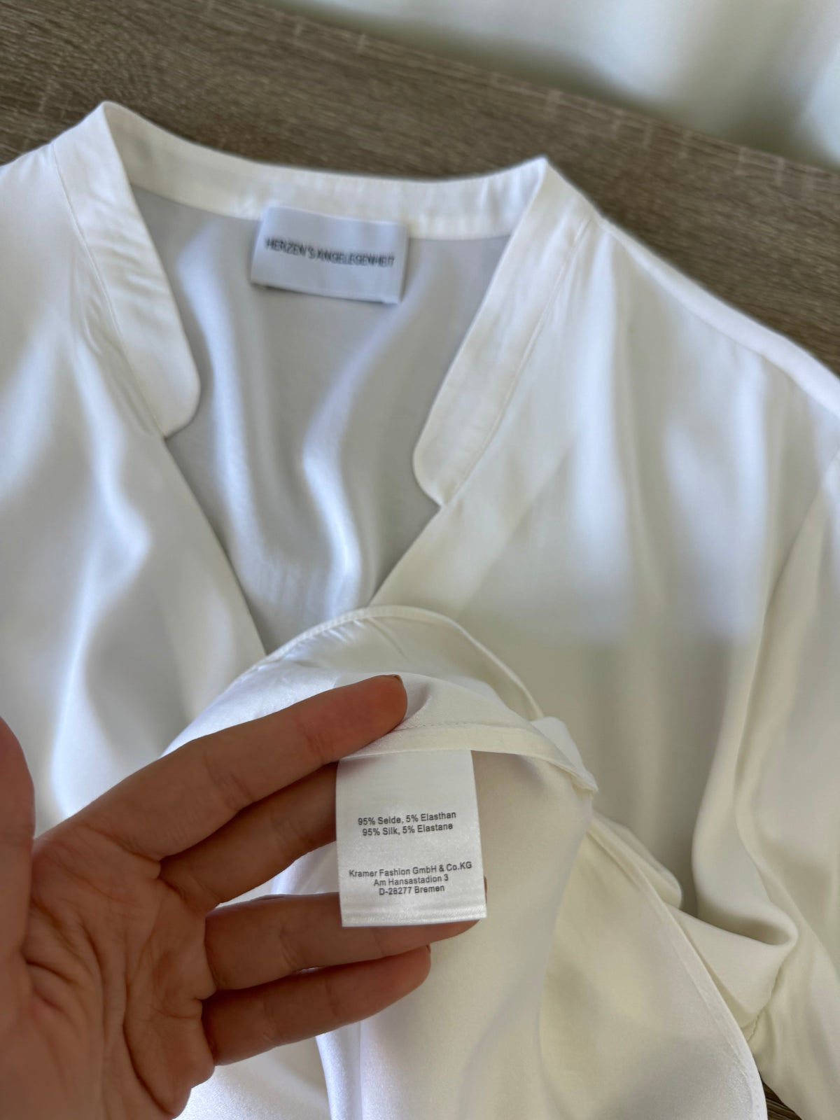 Cămașă premium Herzen’s Angelegenheit din mătase naturala ( mărimea S/M)