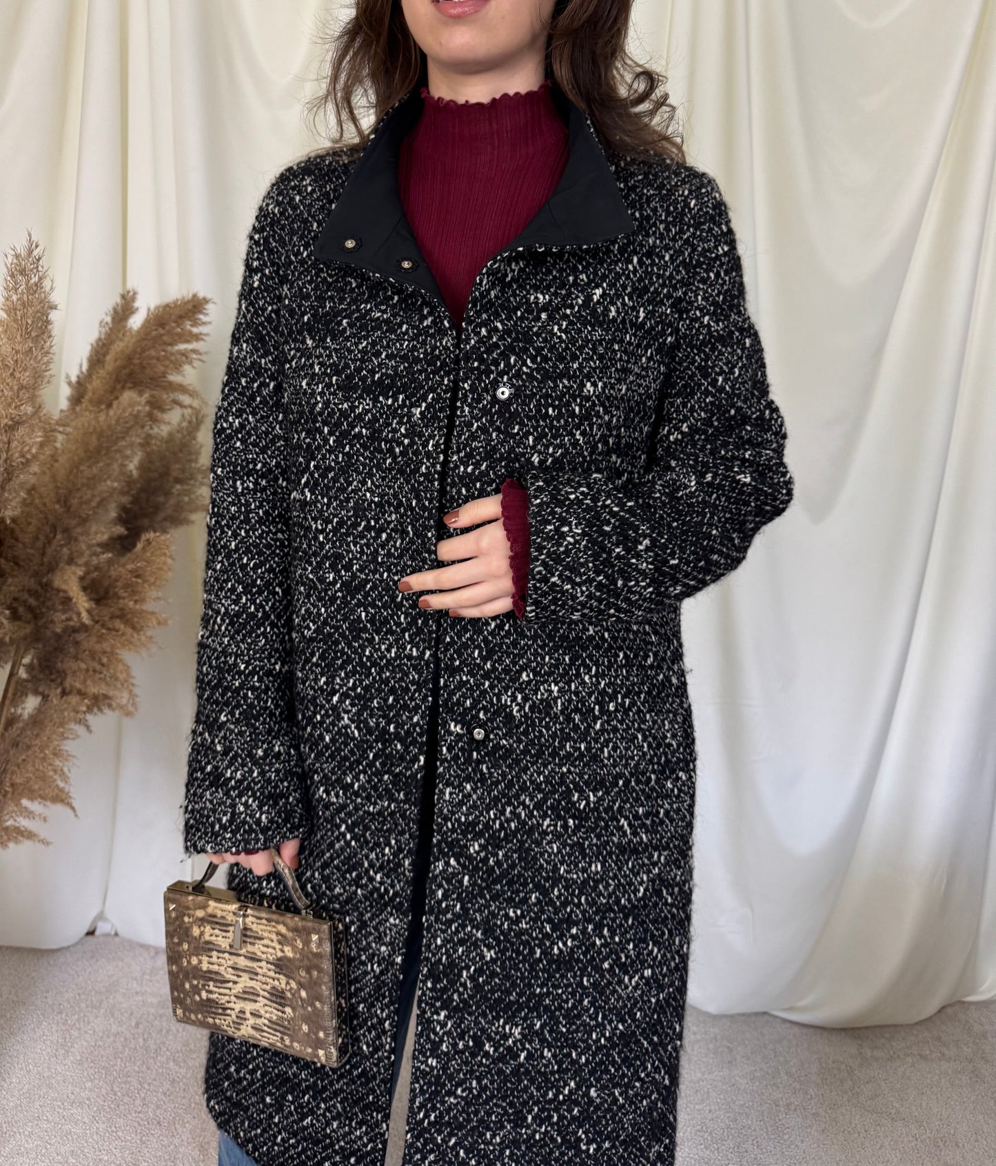 Palton superb MAX MARA din lana ( L)