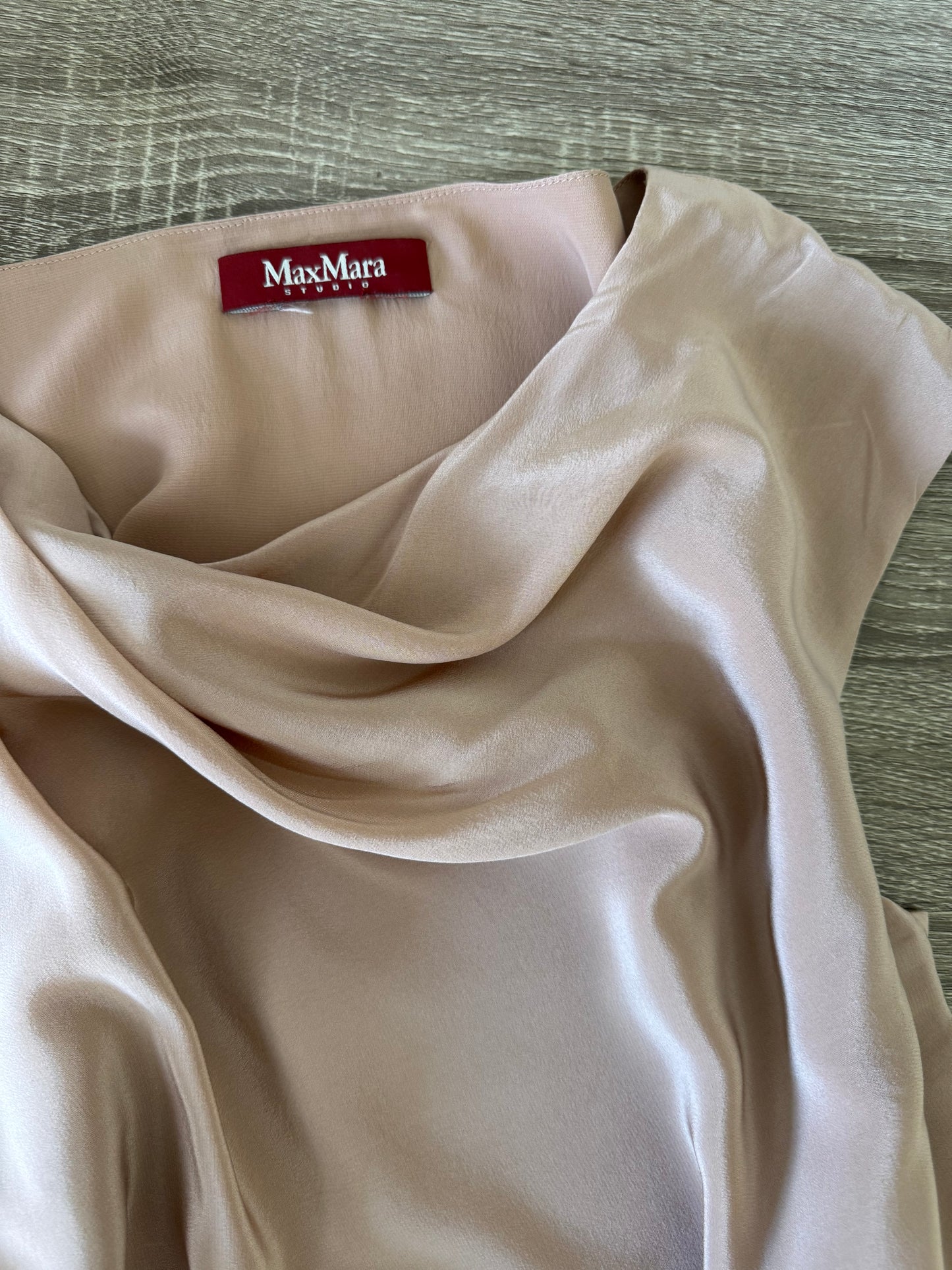 Cămașă premium Max Mara din 100% mătase naturala ( mărimea S/M)