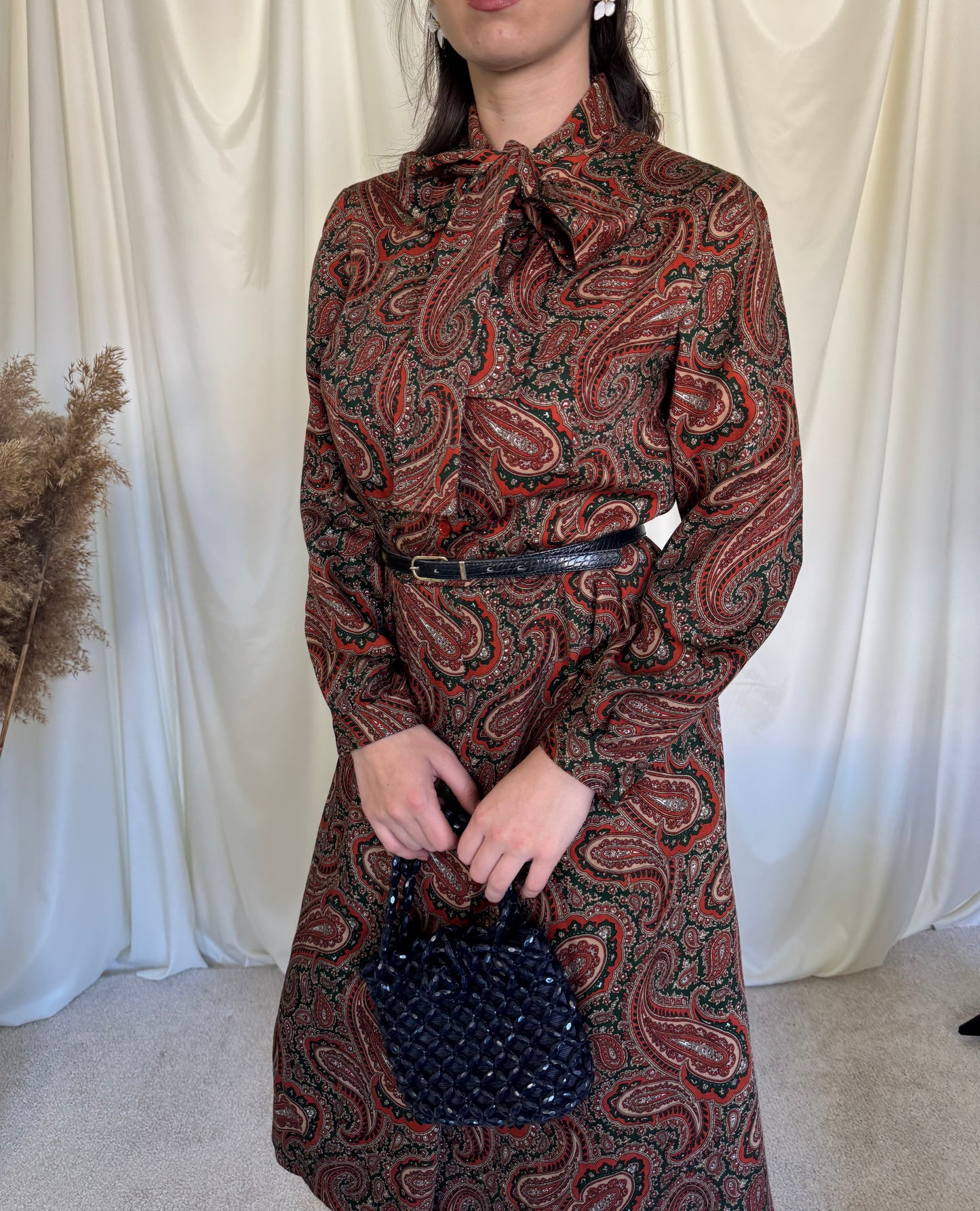 Rochie vintage superba anii 80