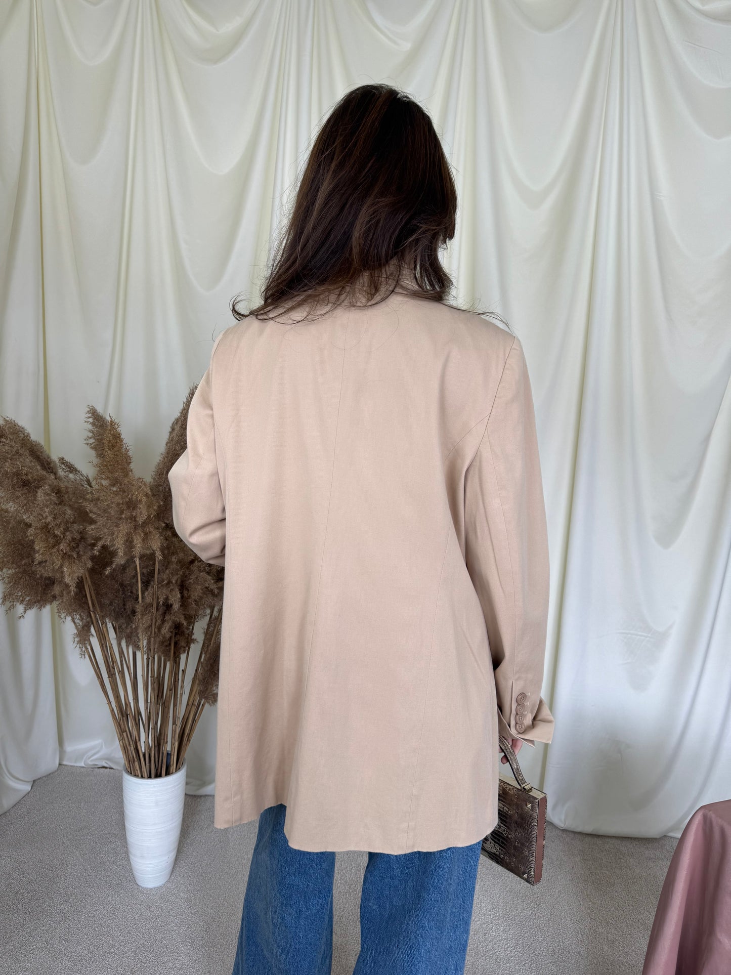 Sacou nude ESCADA din bumbac
(Mărimea L/XL)