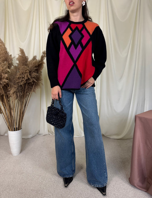 Pulover vintage BETTYBARCLAY 90% lână și angora