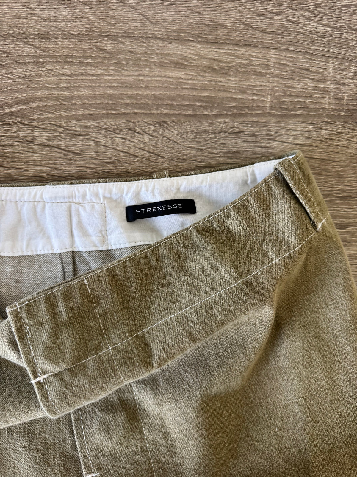 Fusta luxury STRENESSE din denim de 100% bumbac cu finisaje impecabile ( mărimea S/M)