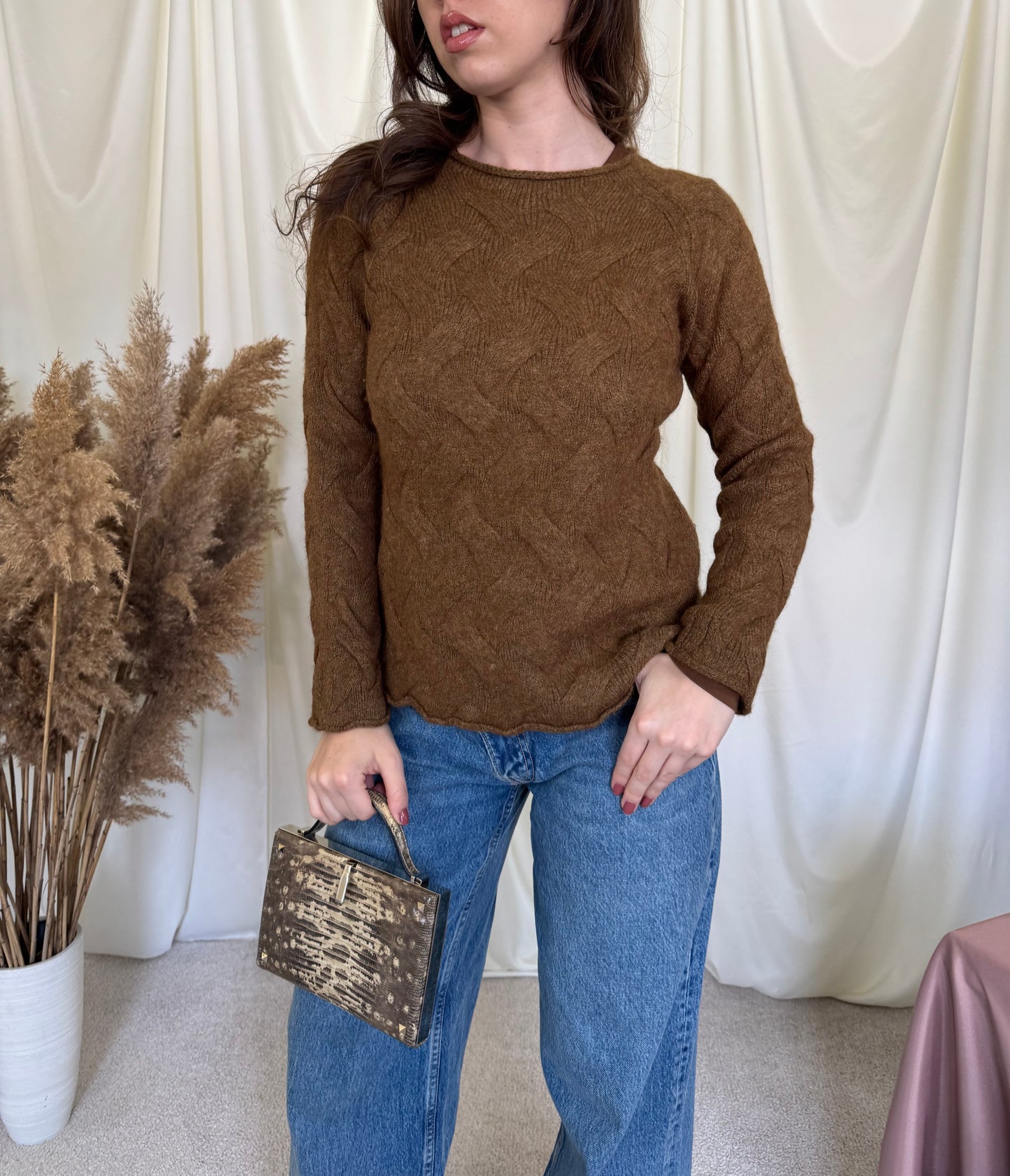 Pulover Stefanel din 52% ( lână și alpaca) ( S)