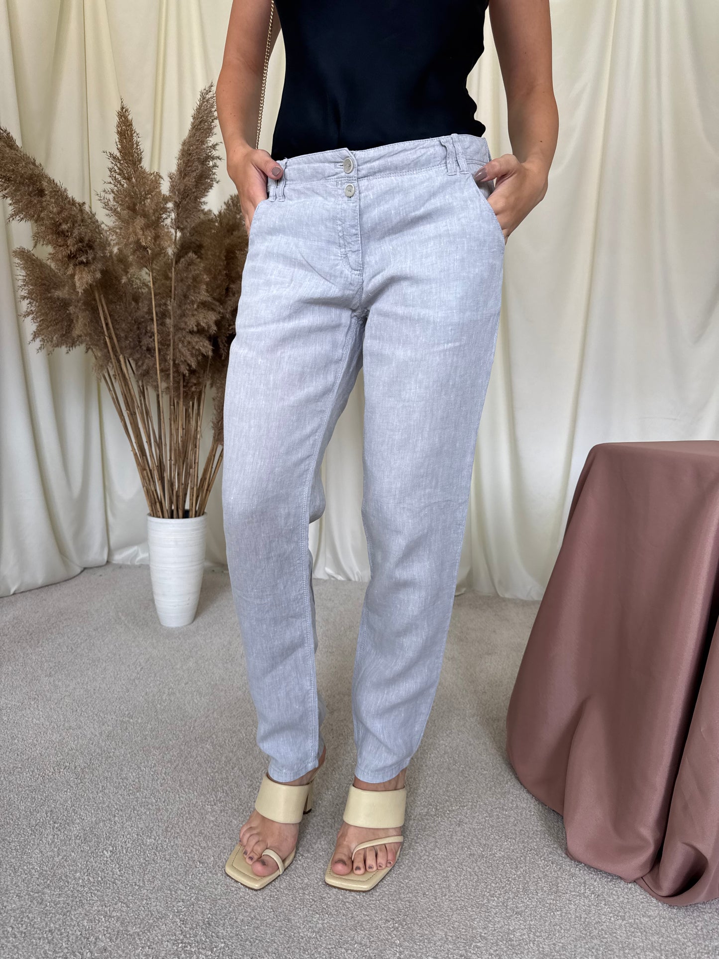 Pantalon BRAX din 100% in cu talie medie 
(Mărimea S)