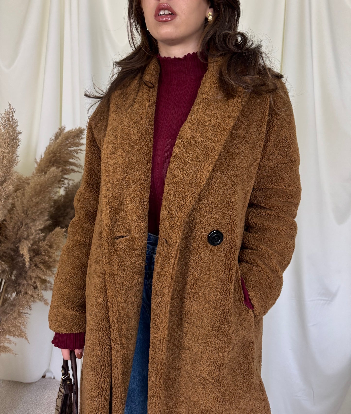 Teddy coat STEFANEL( mărimea M)