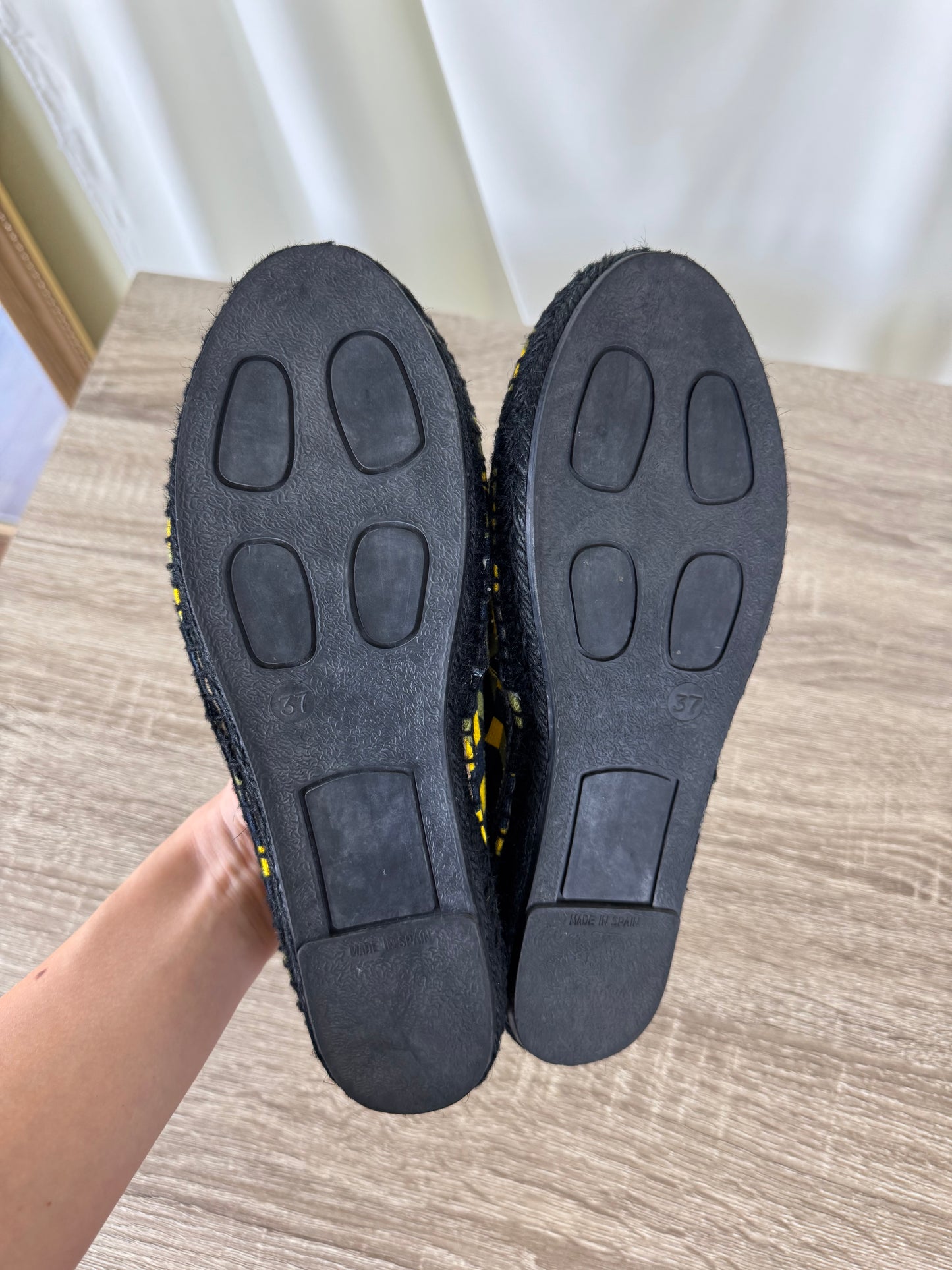 Espadrile KENZO din bumbac cu print, mărimea 37