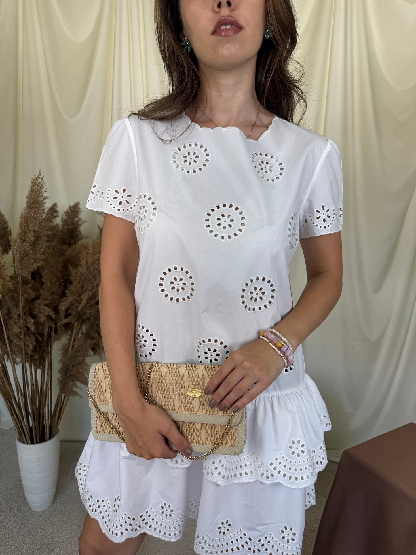 Rochie luxury VALENTINO din 100% bumbac ( mărimea S/M)
