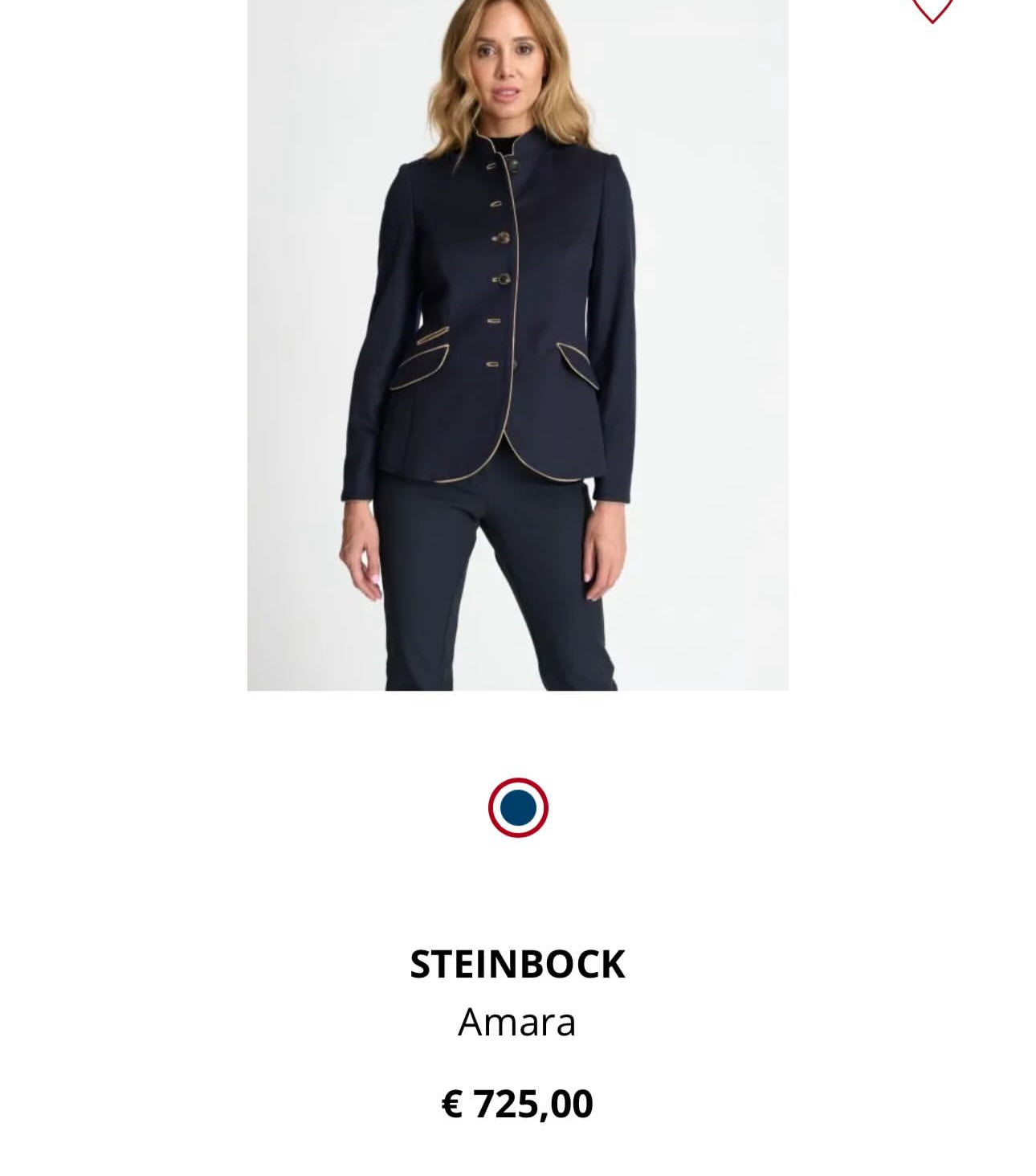 Sacou-jacheta de brand premium din  100% cașmir( mărimea L)