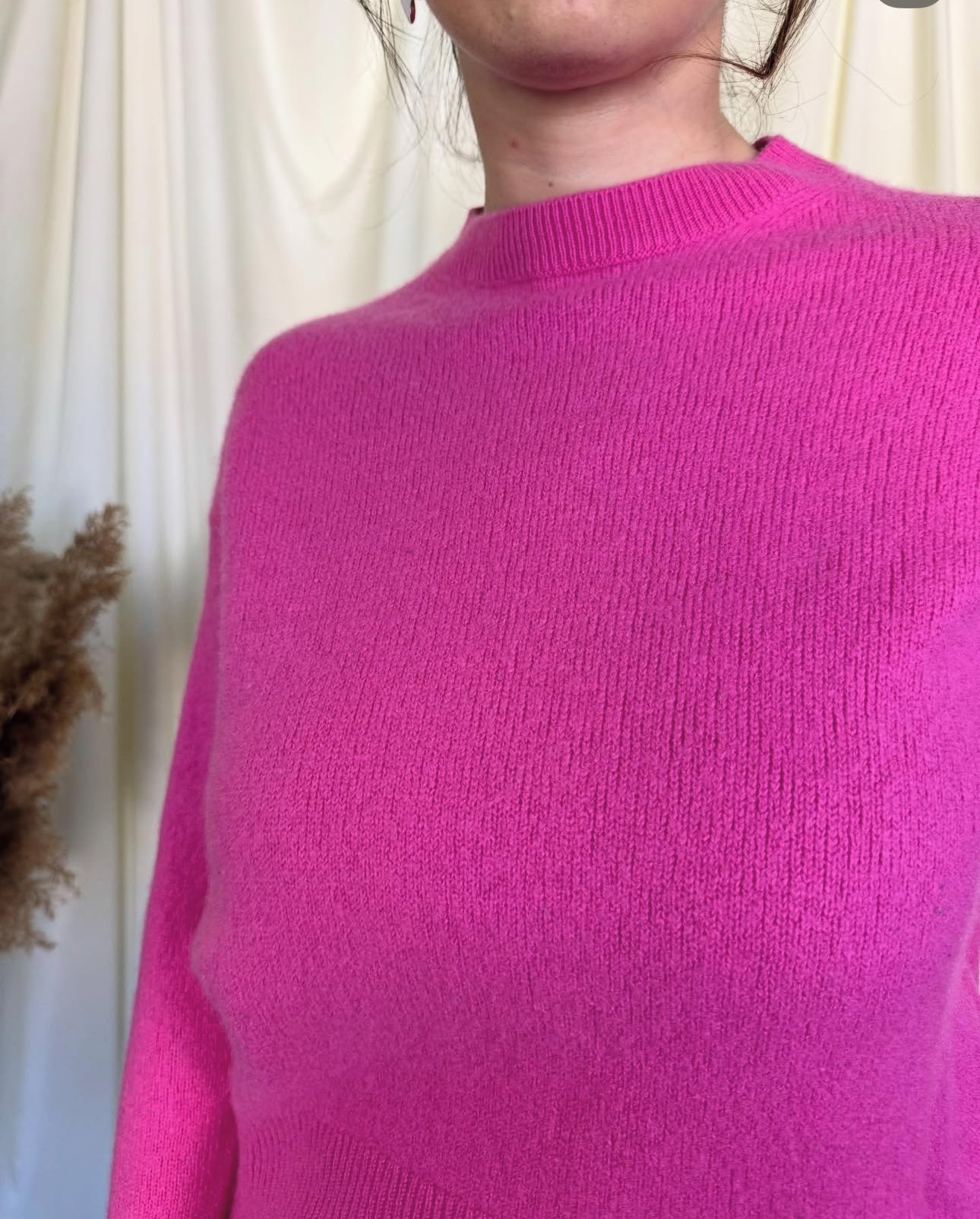 Pulover superb gros din 100% cașmir( mărimea s-m)