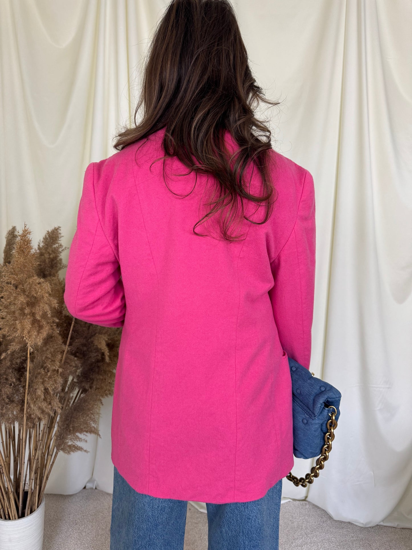 Sacou din lână și cașmir, nasturi tip bijuterie, mărimea 40( M/L)