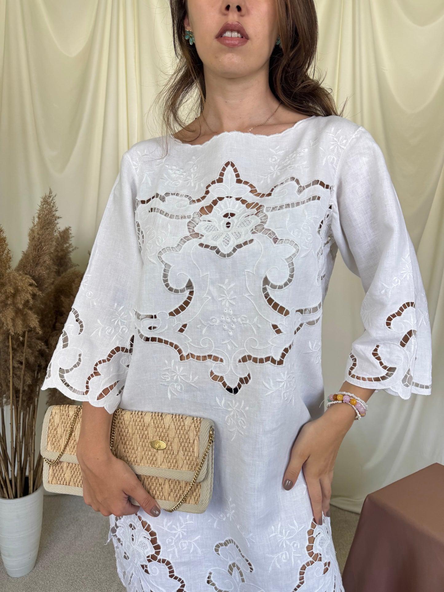Rochie polo RALPH LAUREN din 100% in cu broderie superbă ( mărimea S/M)