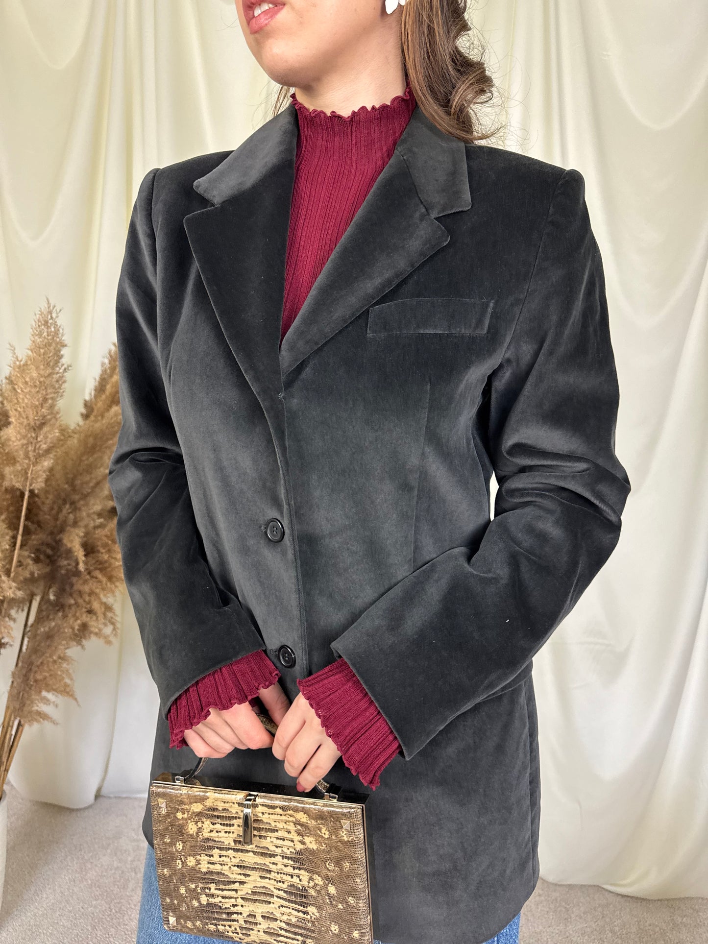 Sacou luxury PESERICO din catifea de bumbac ( M/L)