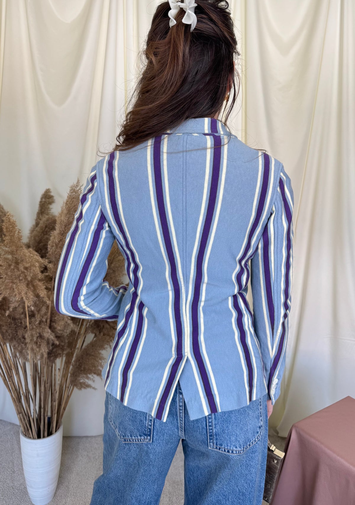 Sacou tip jerse RALPH LAUREN din bumbac și vascoza ( mărimea XS- S)
