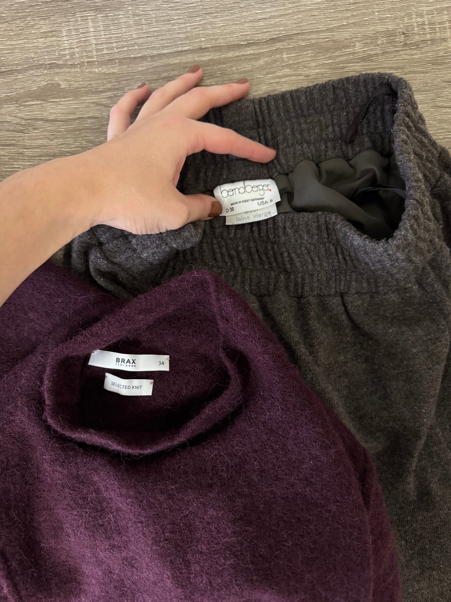 Fusta din lana și pulover BRAX( S)