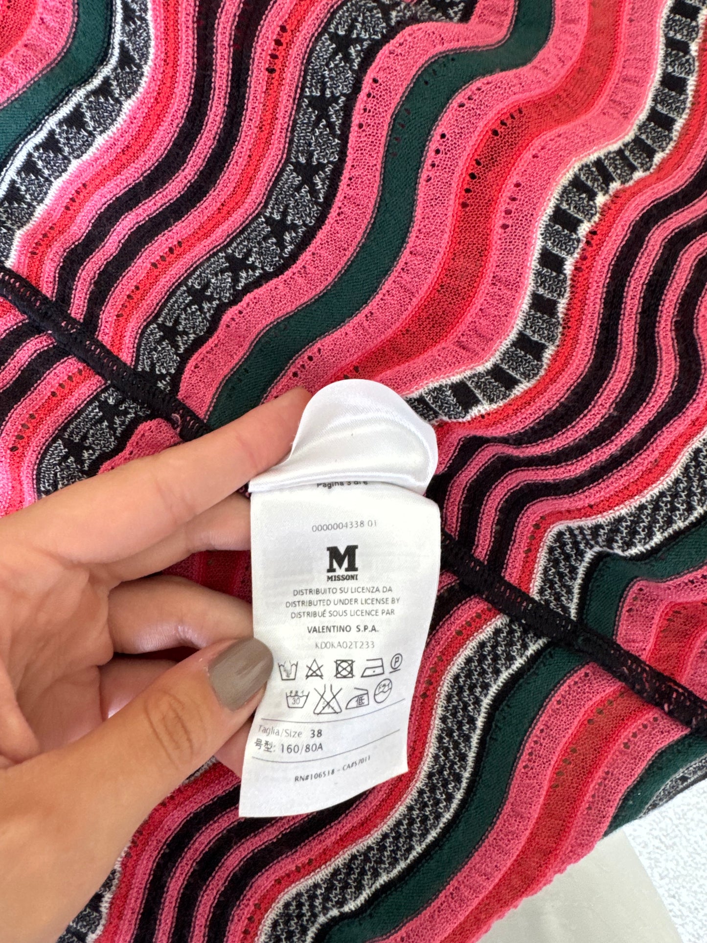 Jerseu luxury MISSONI 
(Mărimea S)