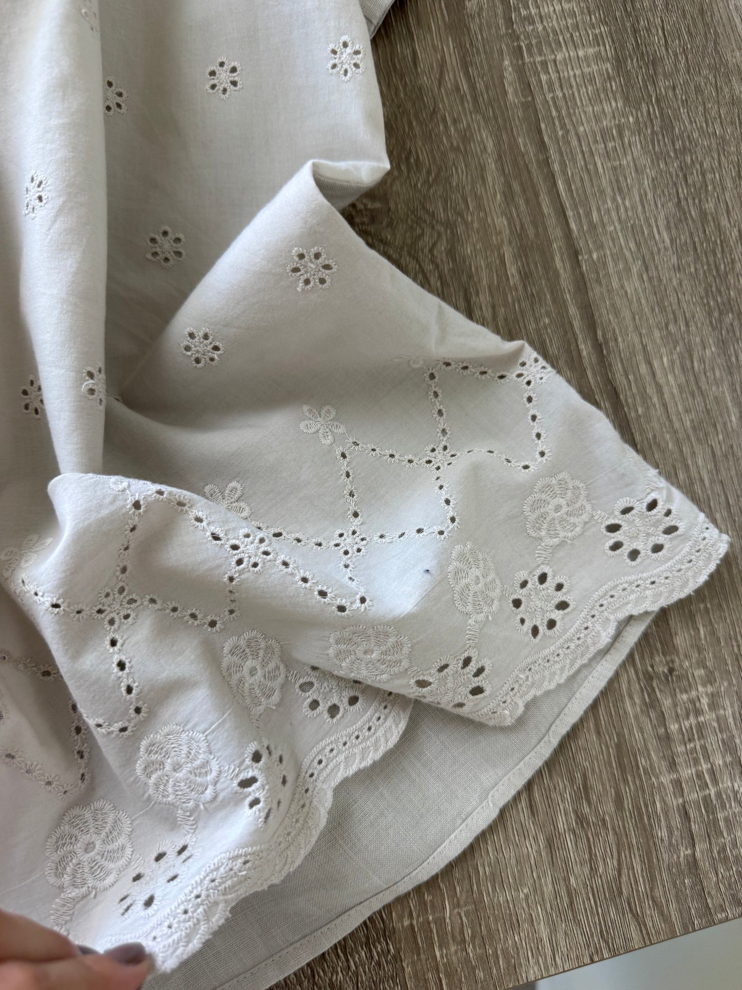 Cămașă Gerry Weber din in și detalii brodate din bumbac ( mărimea M)