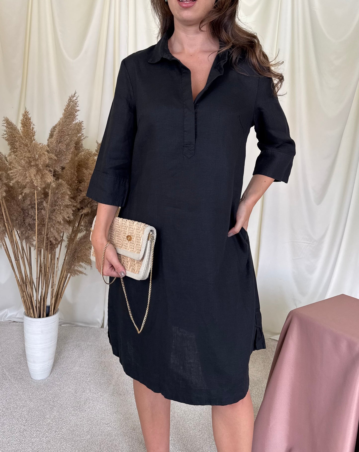 Rochie Christian Berg din 100% in cu buzunare laterale 
(Mărimea 38/M)