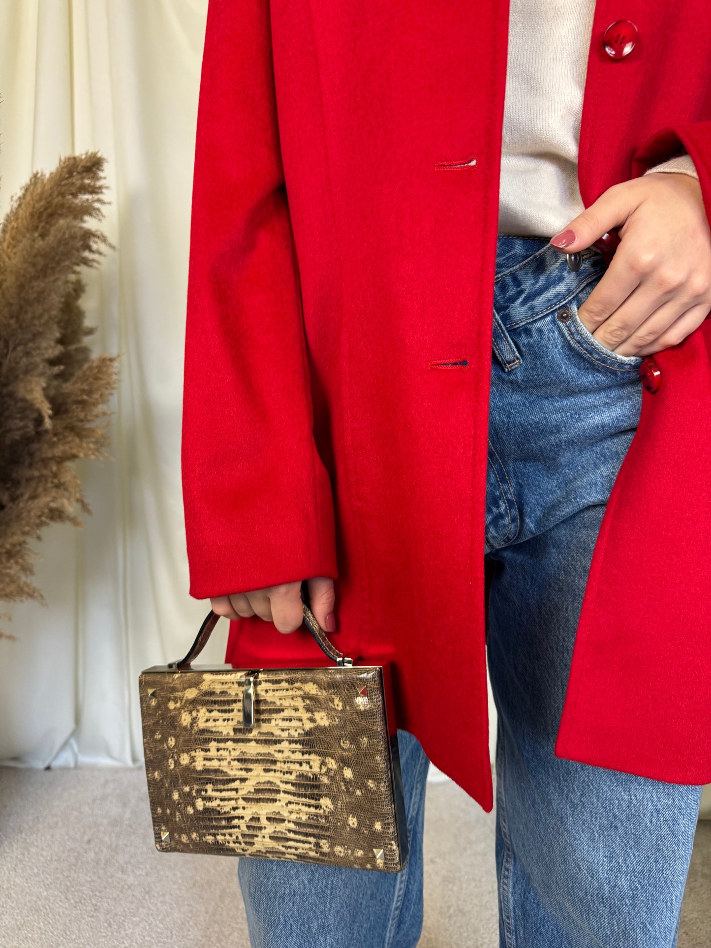 Piesa vintage premium escada, stofă piacenza