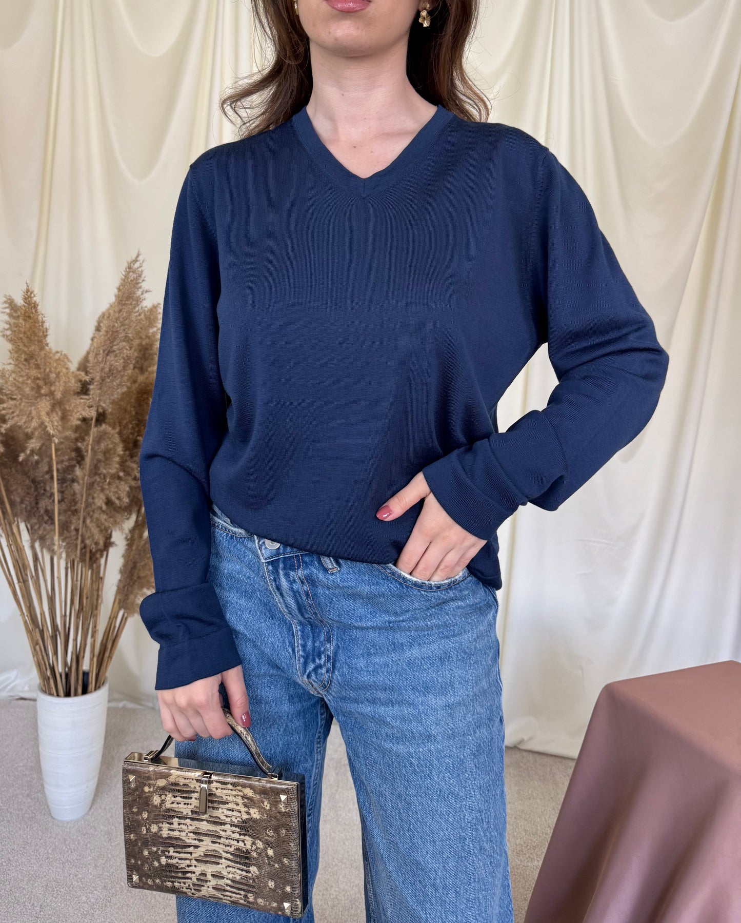 Bluză premium din 100% merino FILLIPA K 
(Marimea M/L)