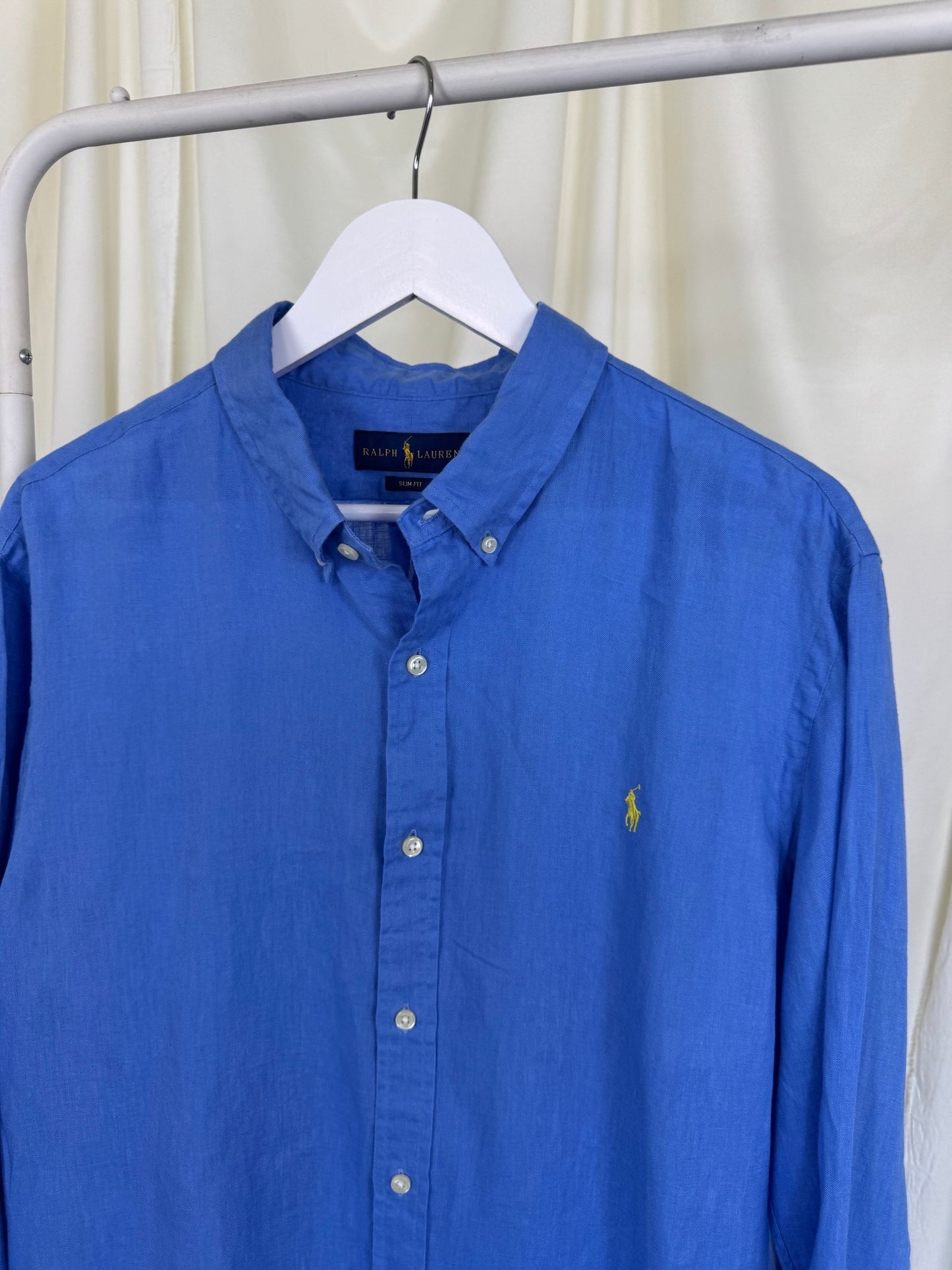 Cămașă Ralph Lauren din 100% in 
(Mărimea XL) colecție nouă