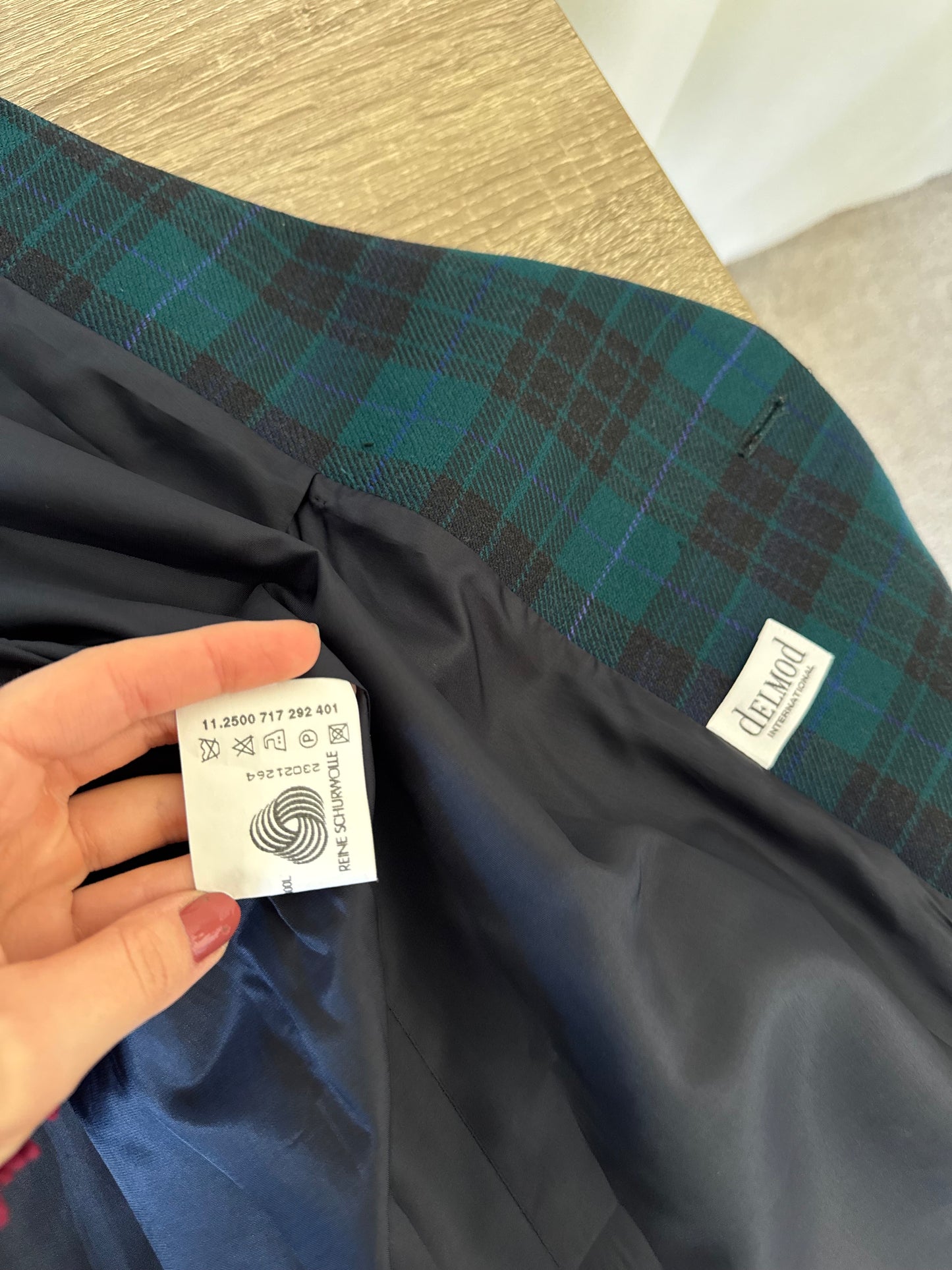 Sacou vintage din 100% lână ( XXL)