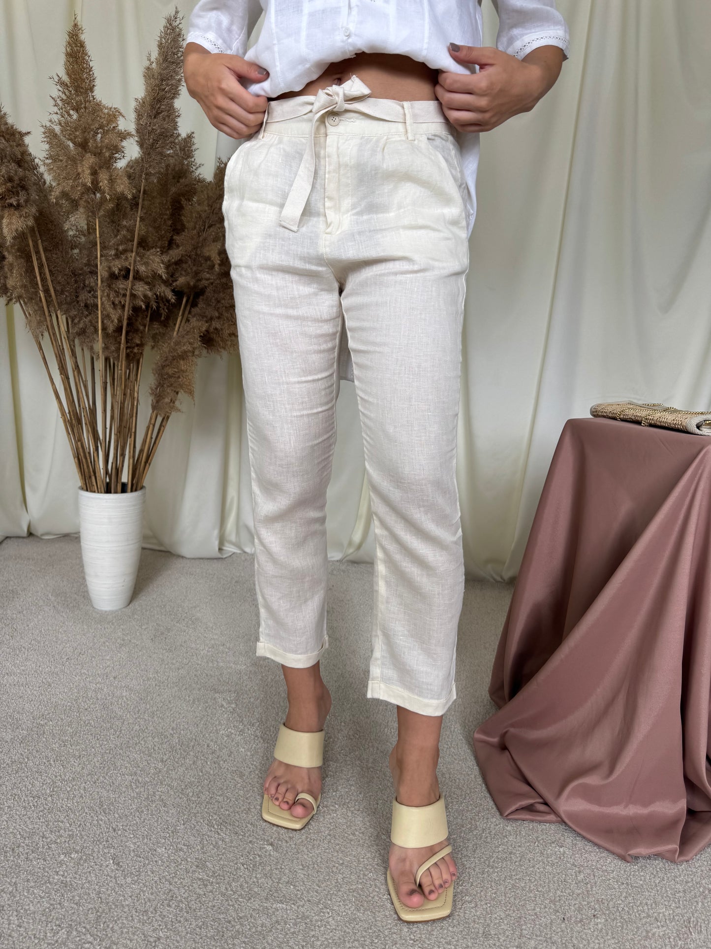 Pantaloni Benetton din 100% in ( mărimea xs/s)