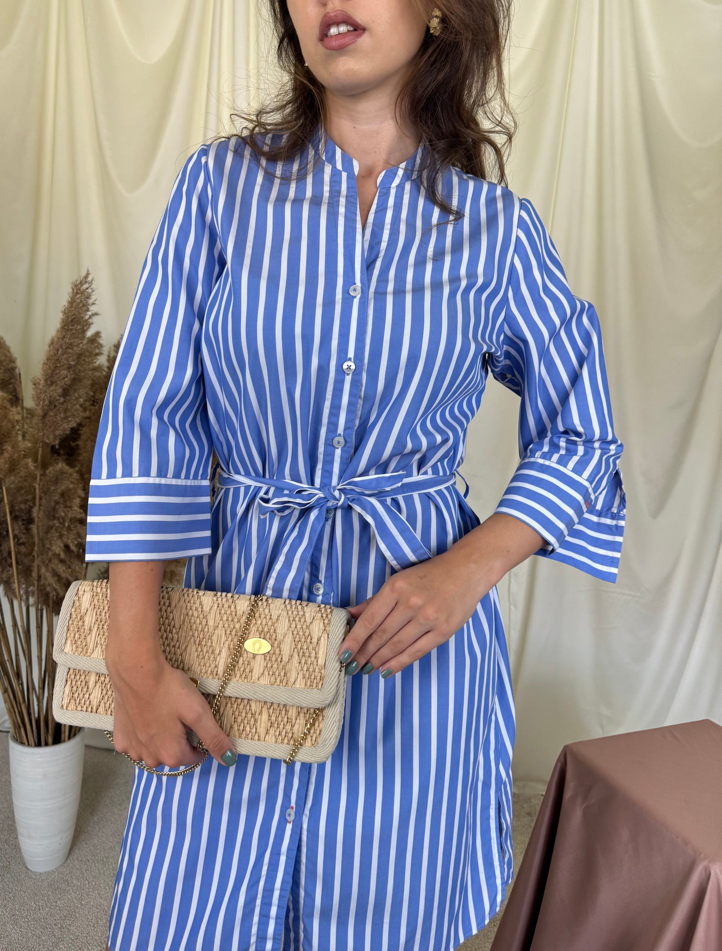 Rochie de vară din 100% bumbac cu print
(Mărimea S/M)