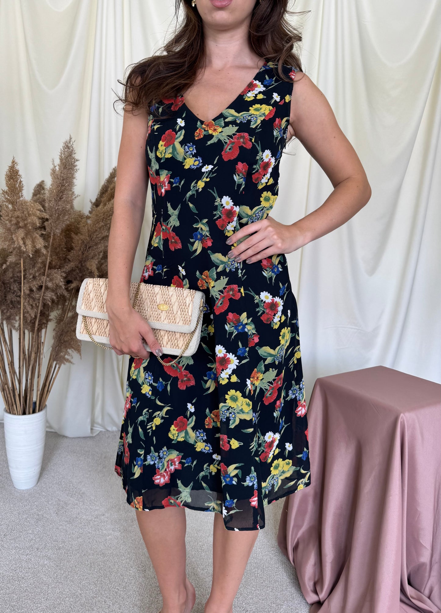 Rochie Betty Barclay cu print floral ( marimea S)