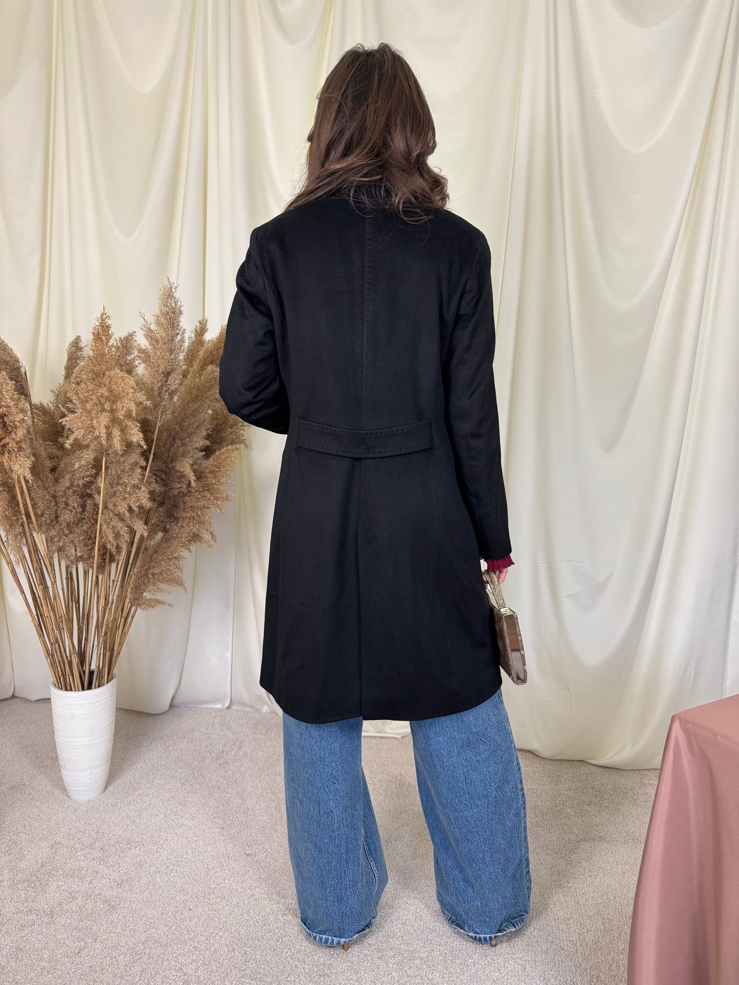 Palton luxury CINZIA ROCCA x LORO PIANA ( mărimea S-M)