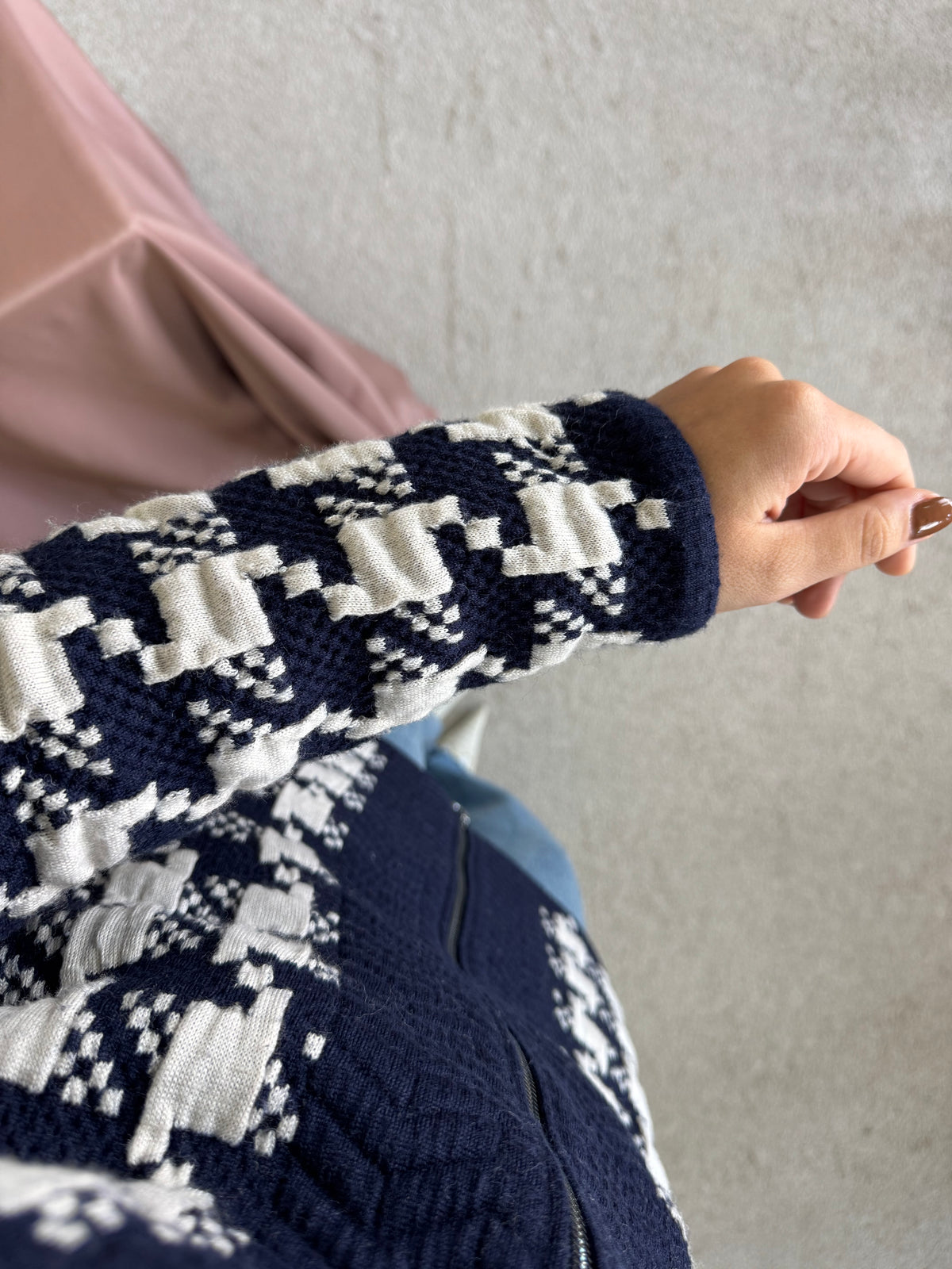 Cardigan Max&CO gros, cu două fete( mărimea S)