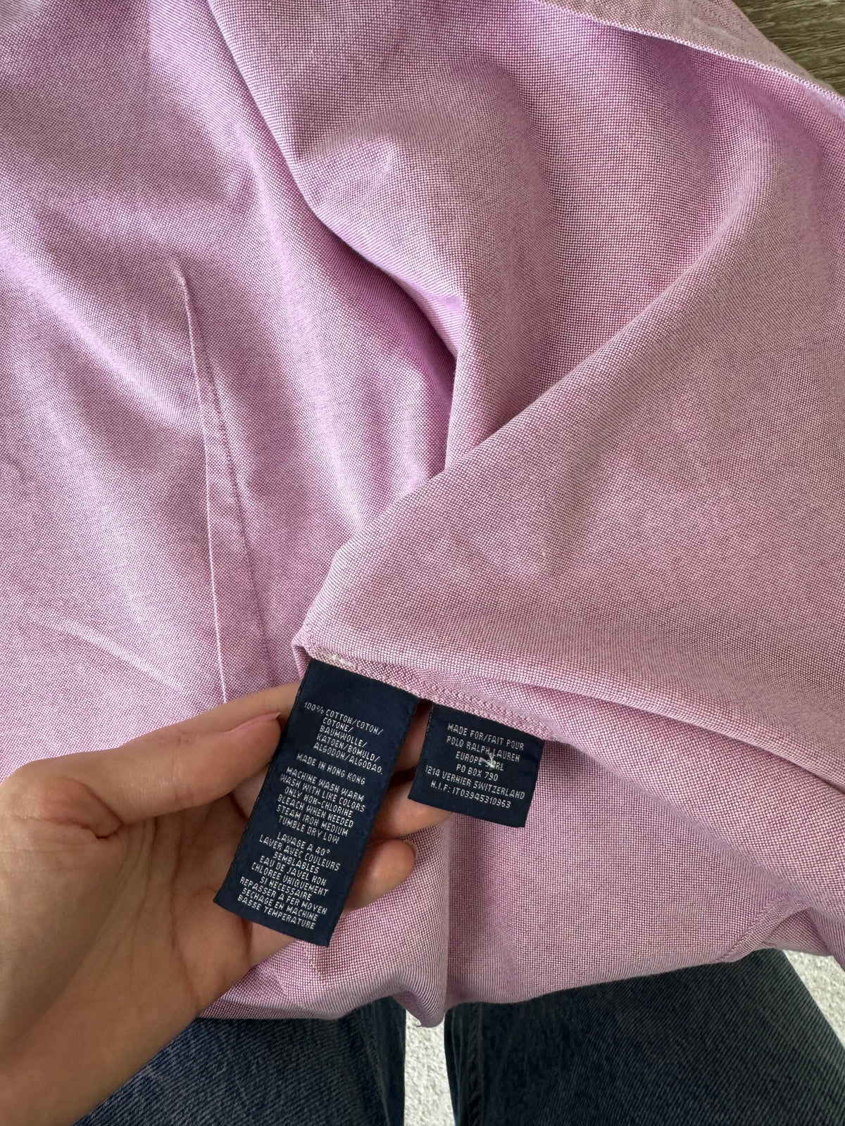 Cămașă Polo RALPH LAUREN din 100% bumbac ( mărimea xs)
