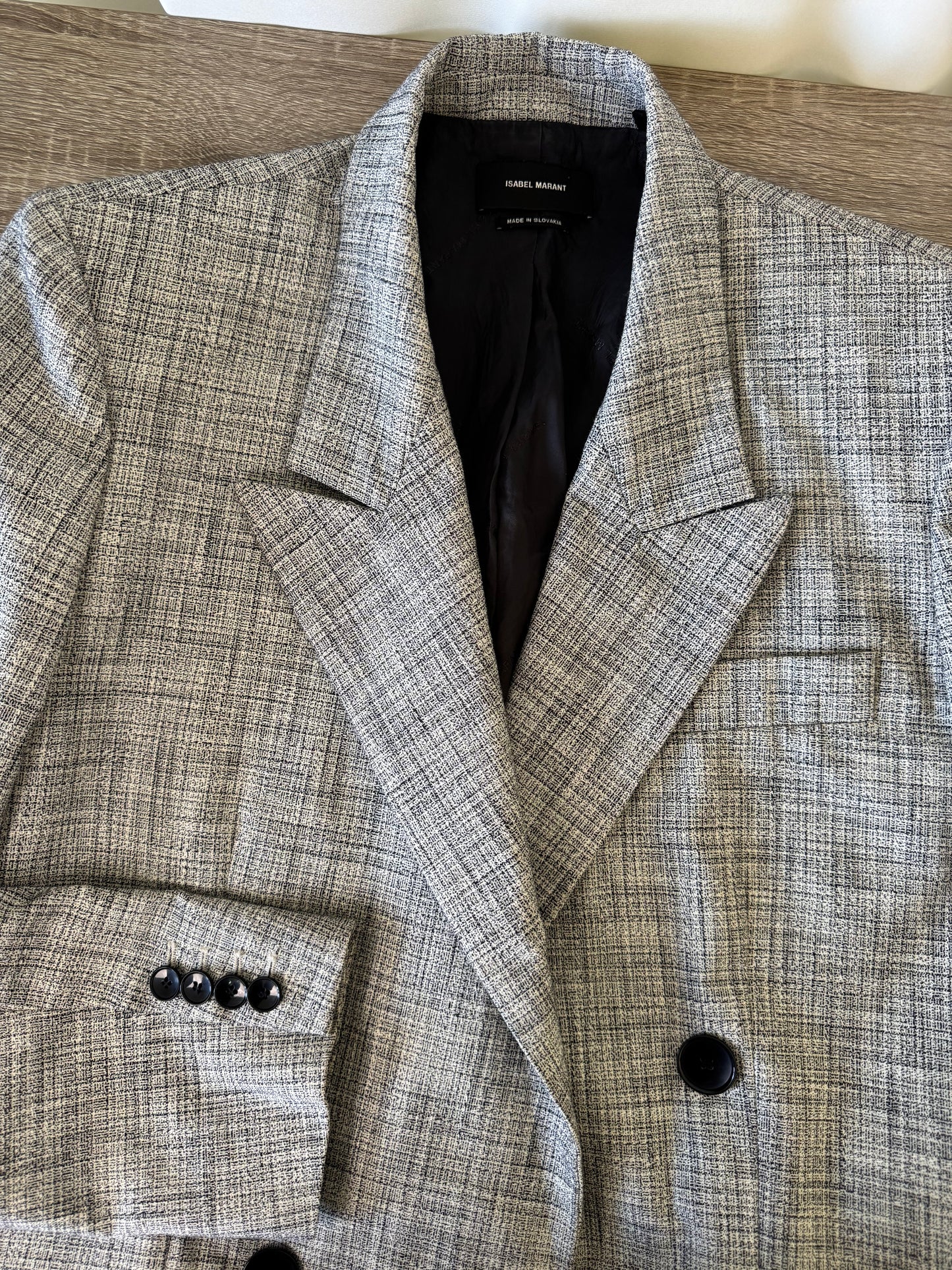 Sacou premium ISABEL MARANT la rand dublu de nasturi 
(Mărimea 36)