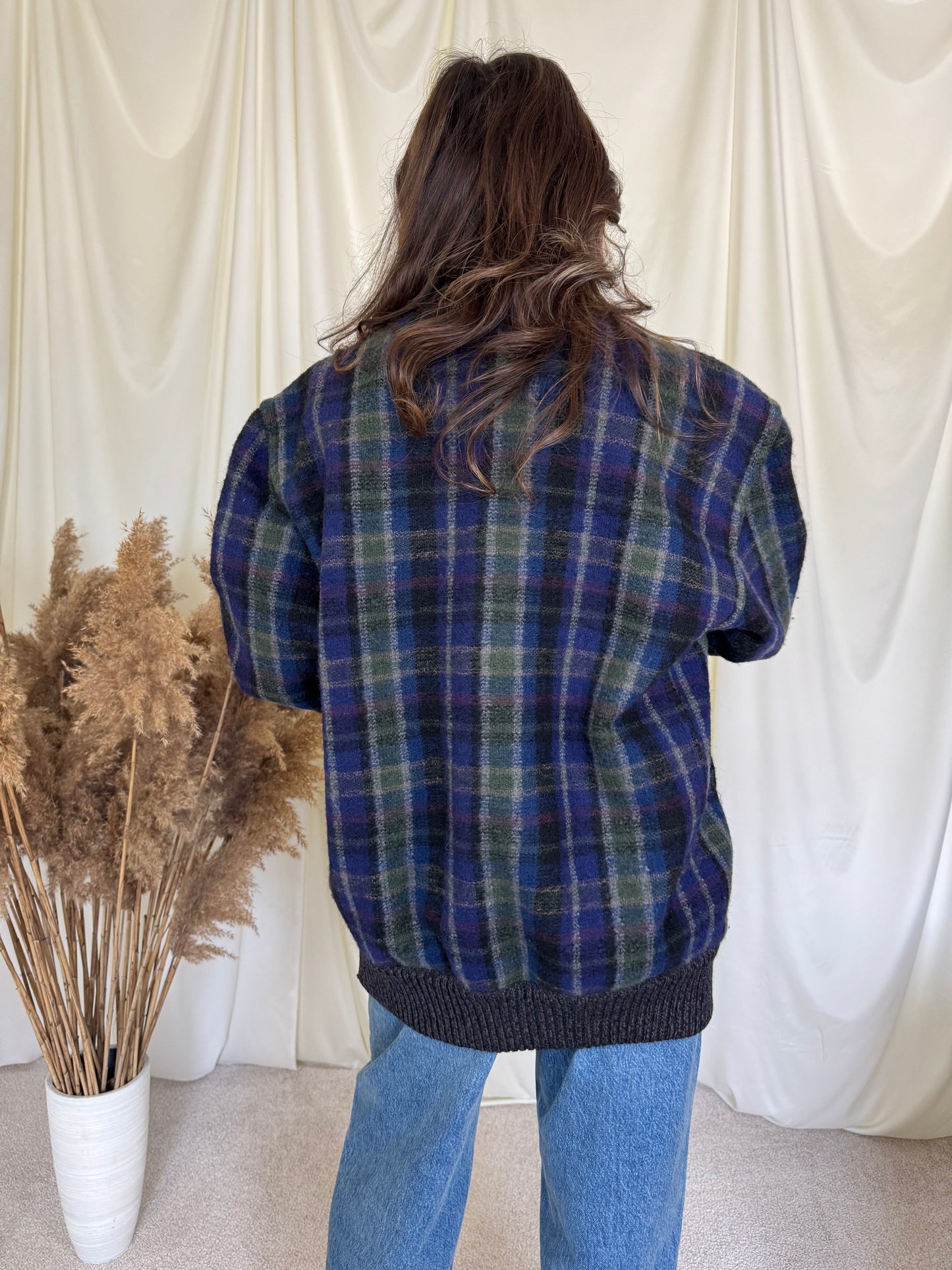 Palton/ jachetă luxury de brand MISSONI din 100% lână, fit oversized, (potrivit L-XL)