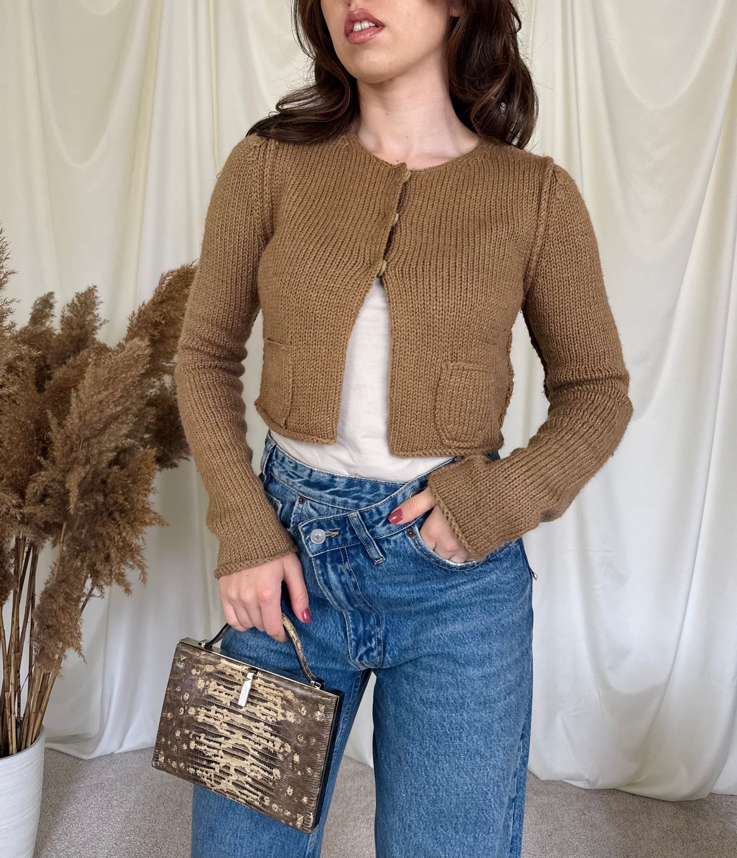 Jerse TwinSet din 50% lână și alpaca (mărimea S)