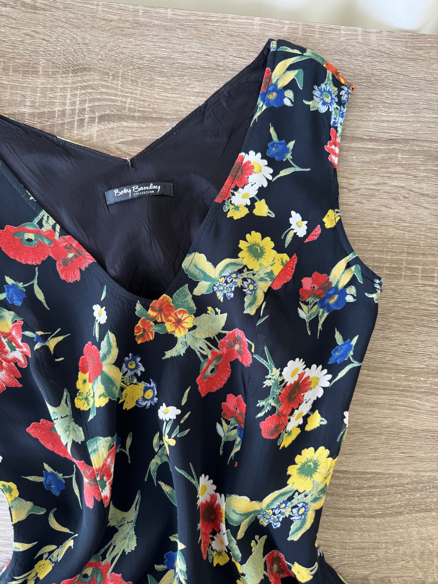 Rochie Betty Barclay cu print floral ( marimea S)