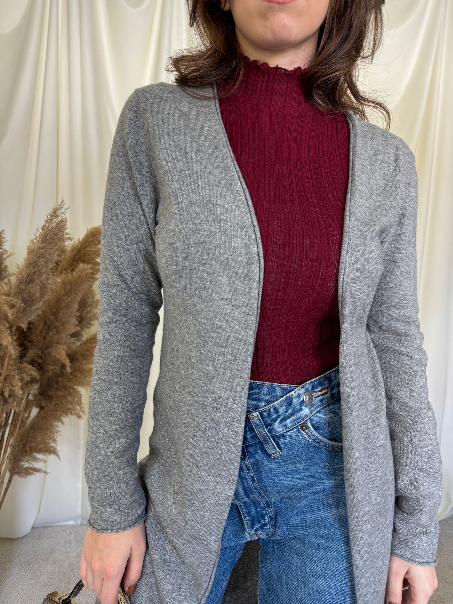 Cardigan din 100% cașmir (S-M)