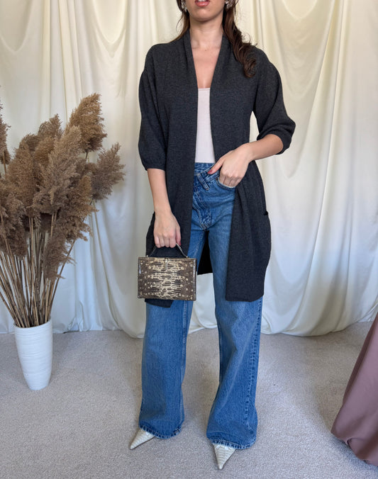 Cardigan premium de brand din 100% cașmir ( mărimea S/m)