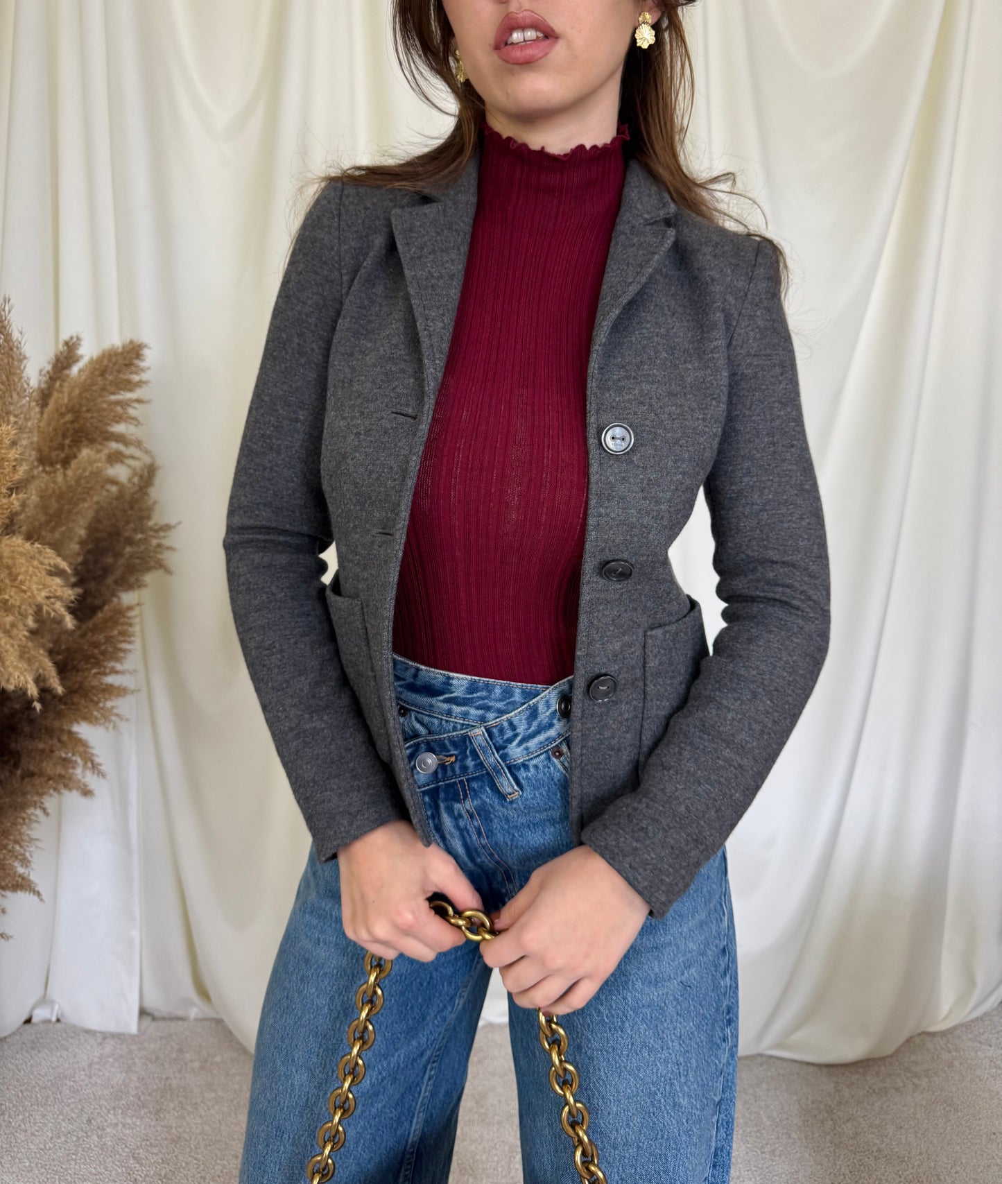 Sacou xxs din lana și cașmir LORO PIANA