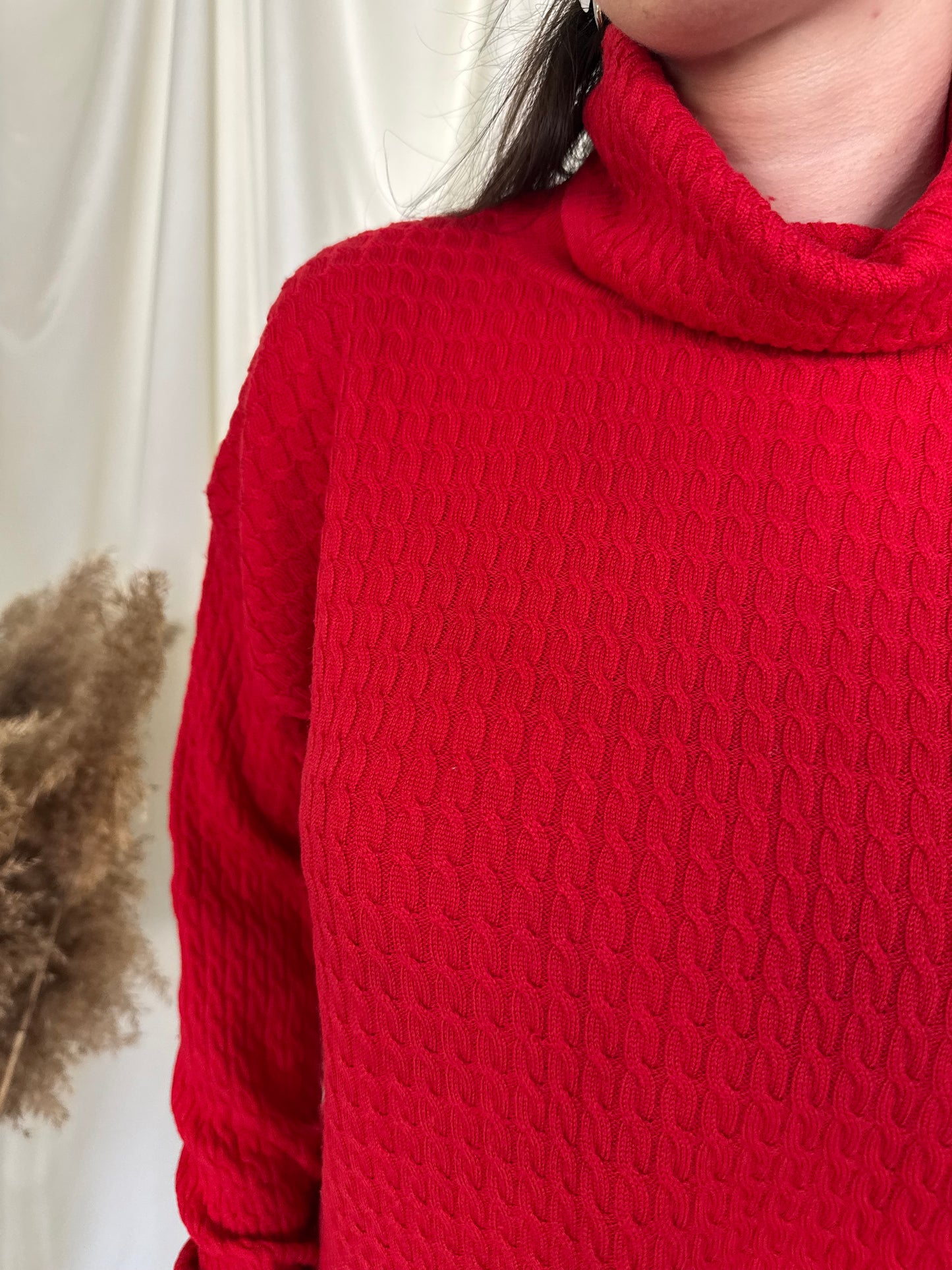 Pulover vintage lână pură ( mărimea S-M)