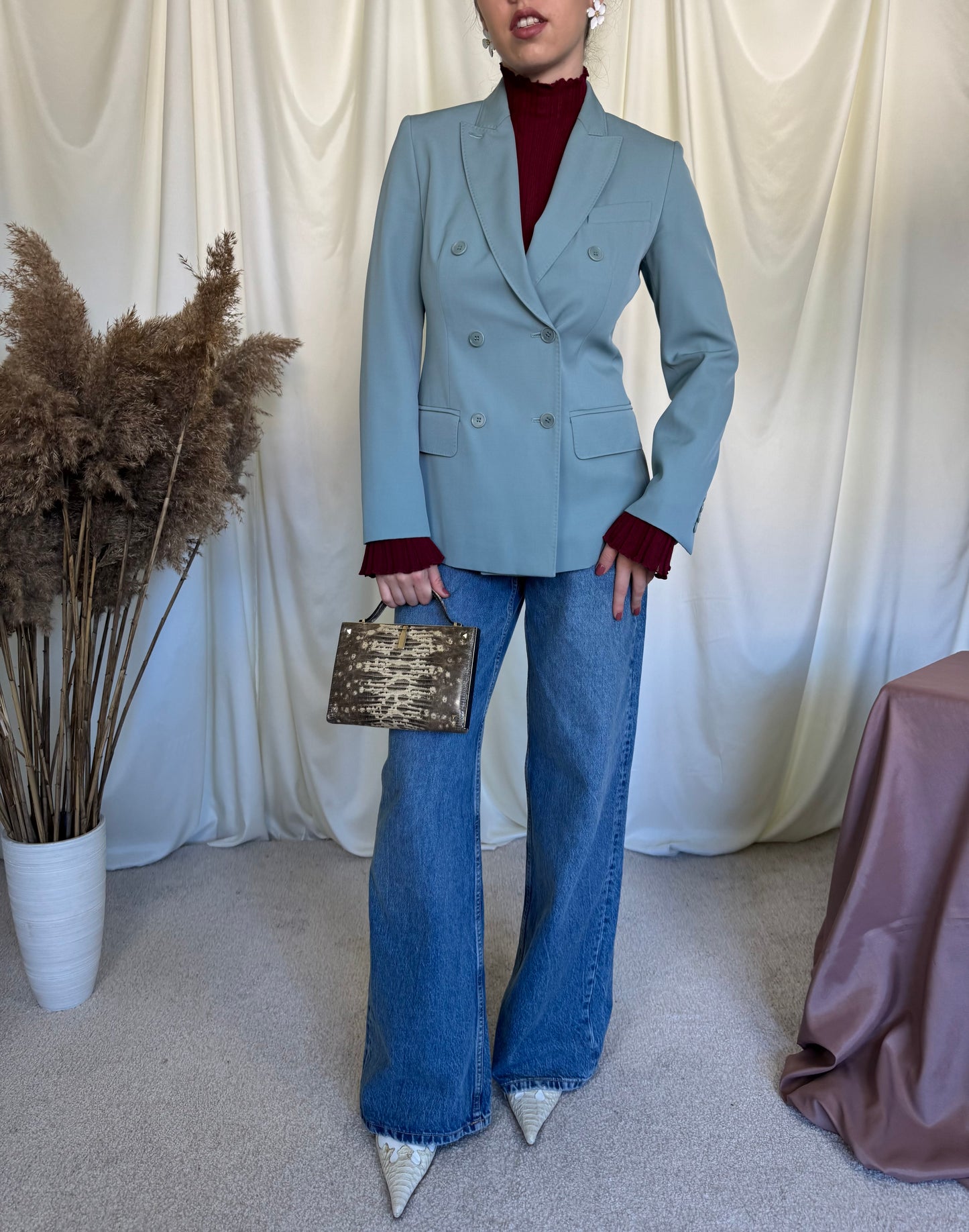 Sacou premium MAX MARA din lână( mărimea xs)