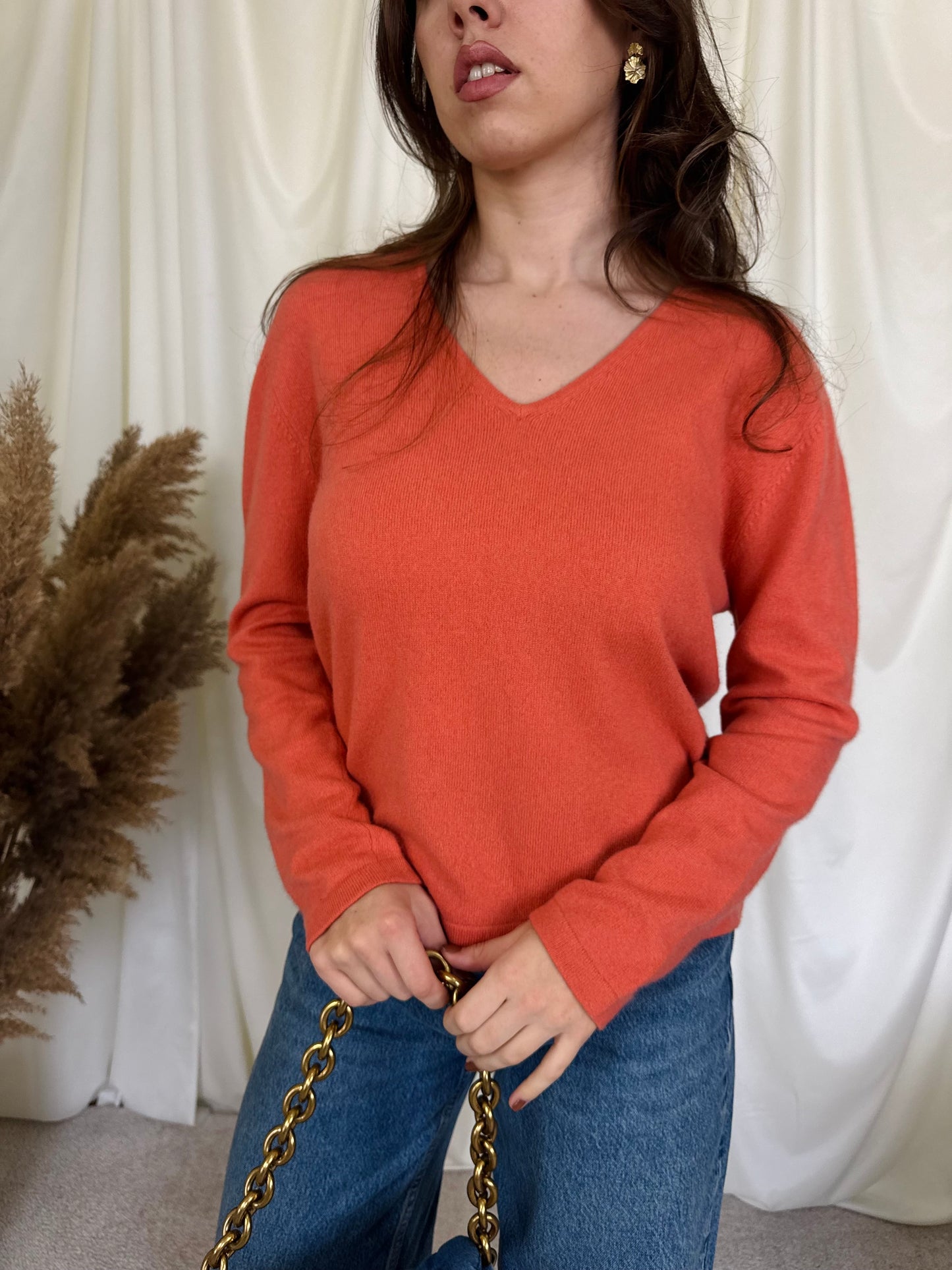 Pulover din 100% casmir( mărimea L)