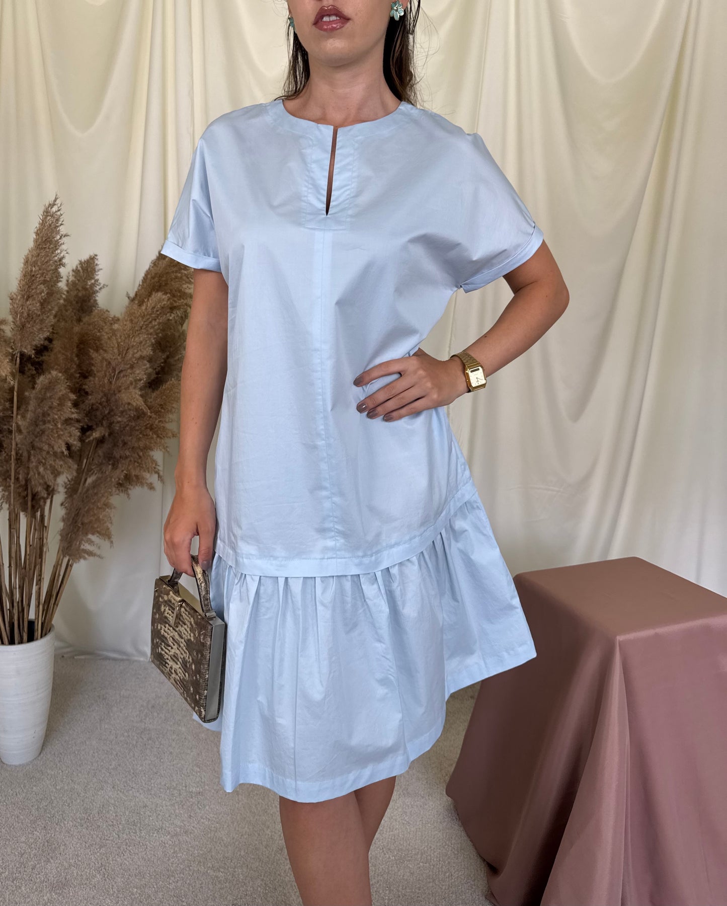 Rochie RIANNI din bumbac și elastan 
(Mărimea 38/M)