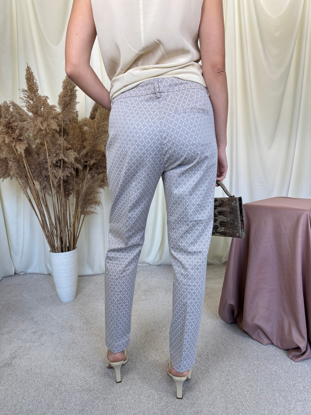 Pantalon Office BRAX cu talie medie, bumbac ( mărimea M)