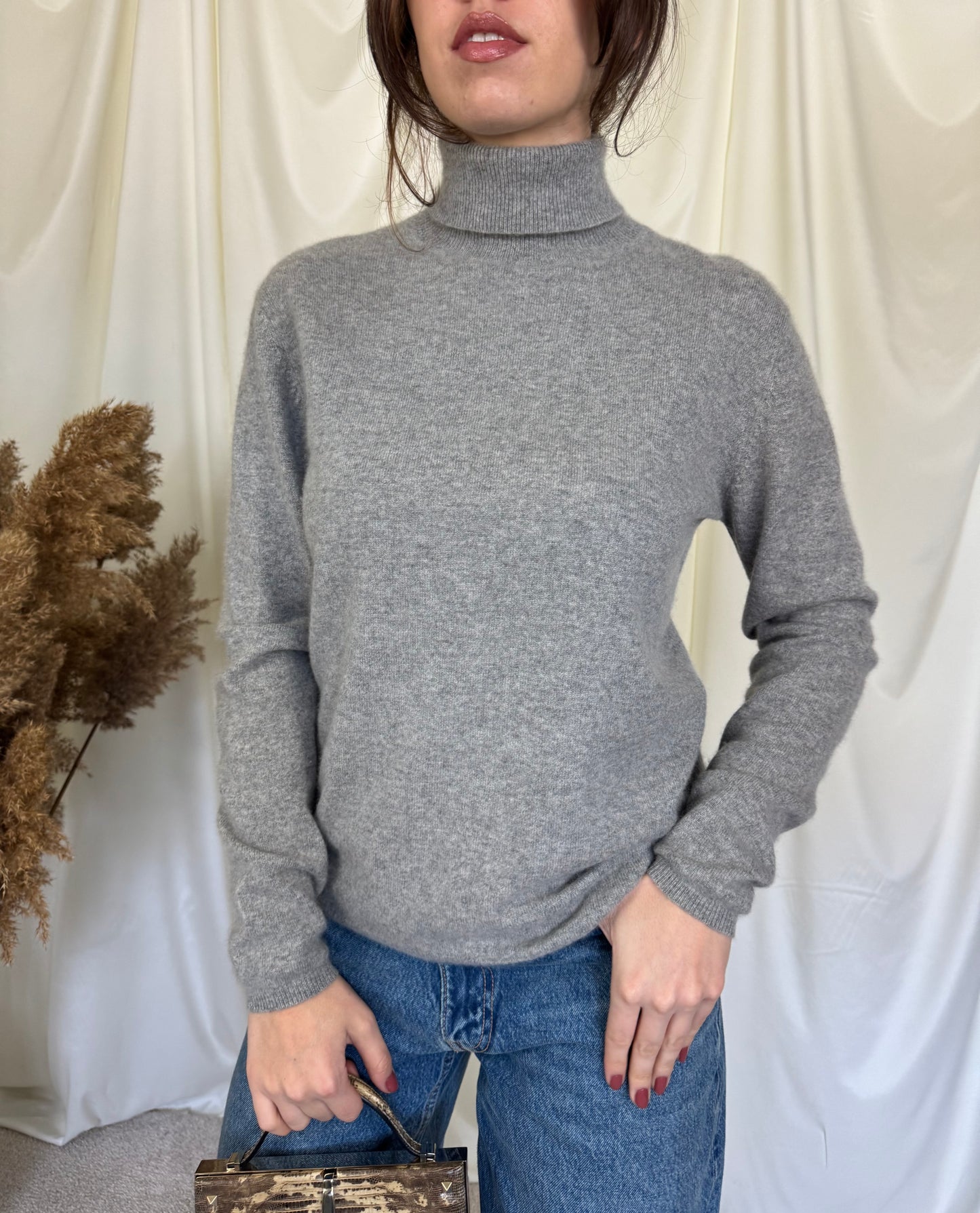 Bluza din 100% cașmir moale și pufos ( M)