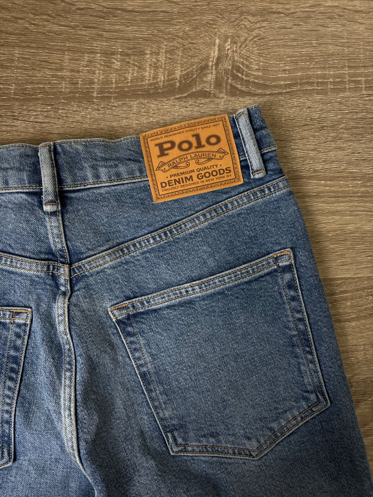 Blug premium Ralph Lauren din 100% bumbac cu talie înaltă ( mărimea 27/S)