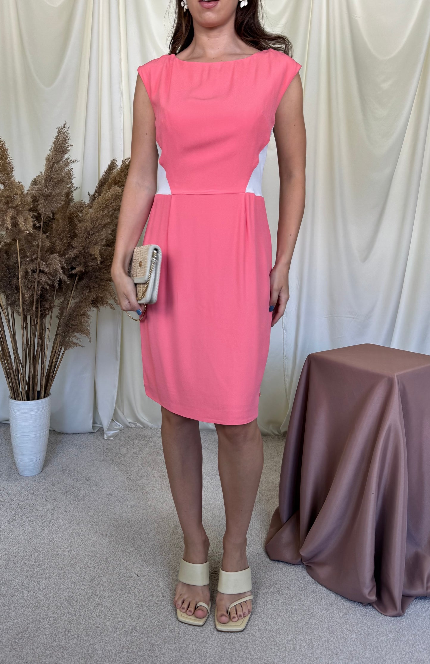 Rochie office Tommy Hilfiger cu talie marcata ( mărimea S)