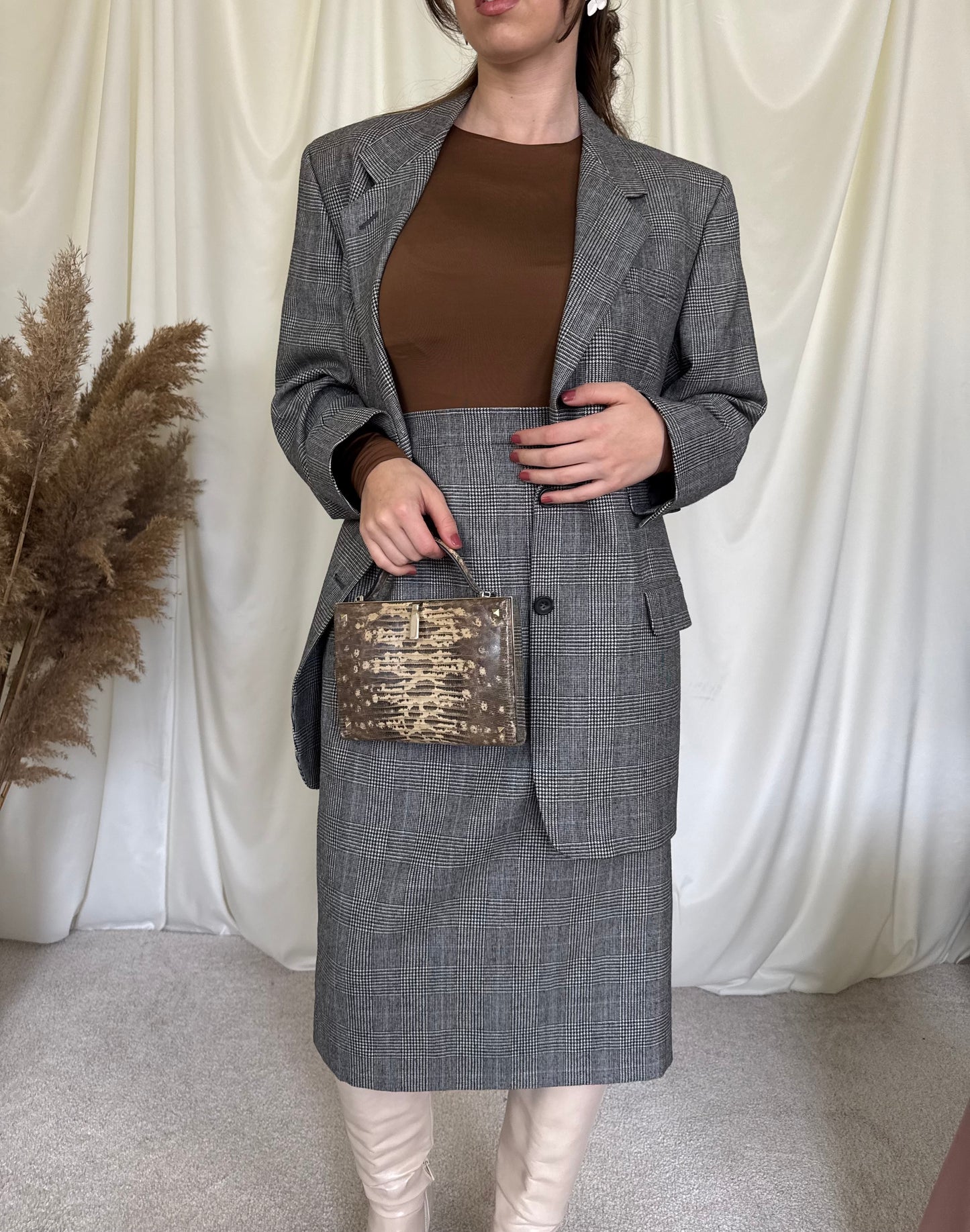 Deux piece vintage  DAKS din 100% Lana