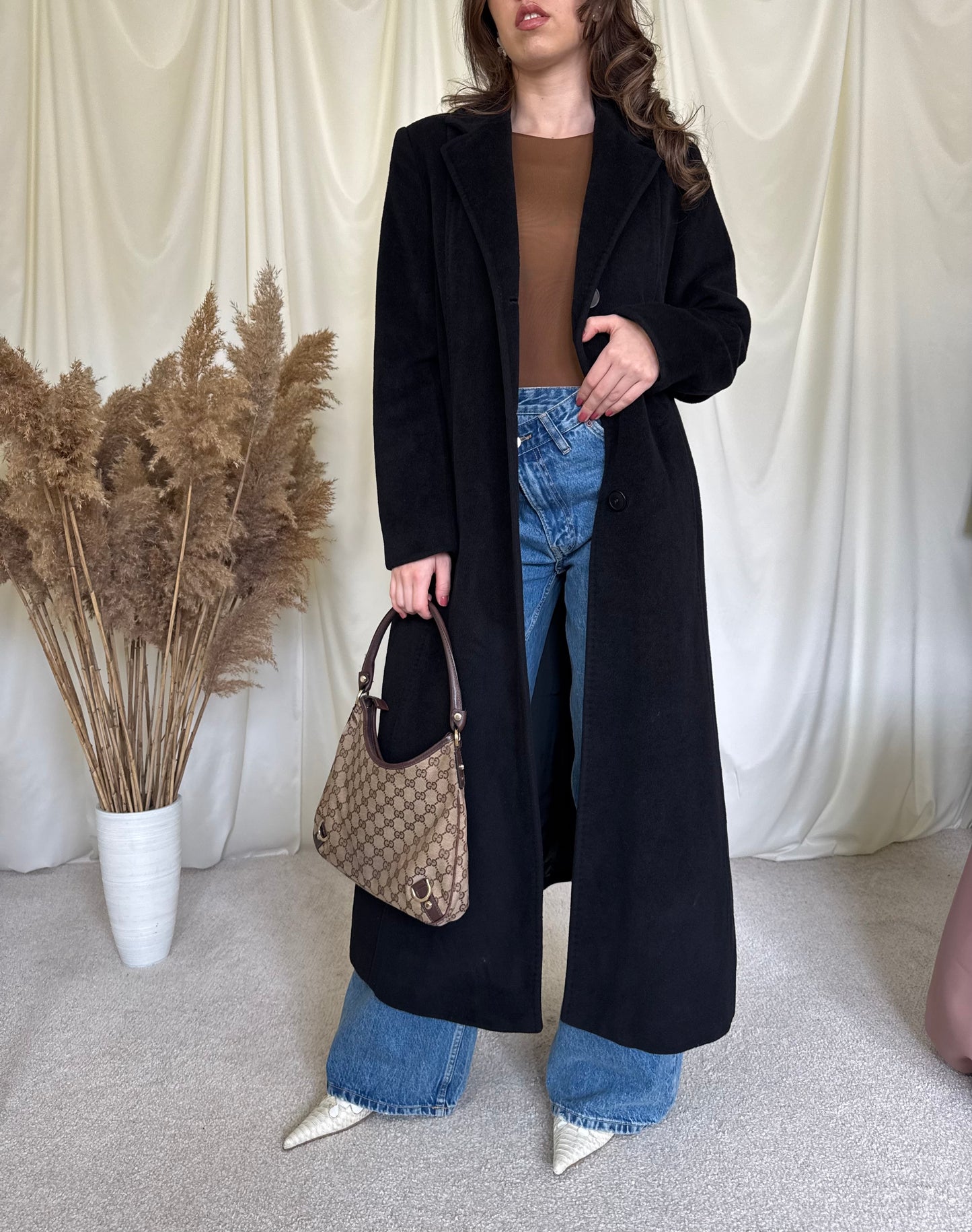 Palton luxury CINZIA ROCCA 100% lână ( M/L)